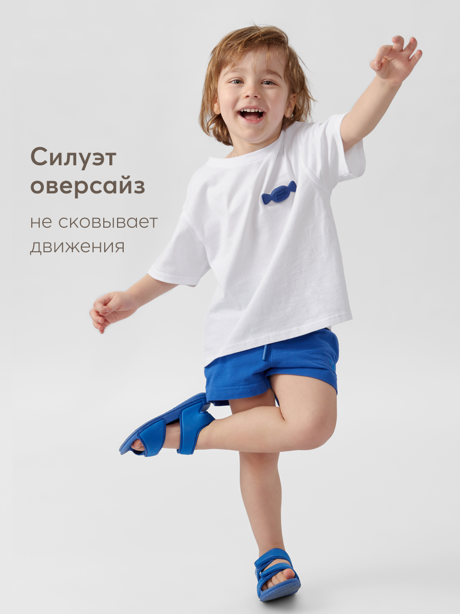 Футболка Happy Baby 88211_white(candy) - фото 4