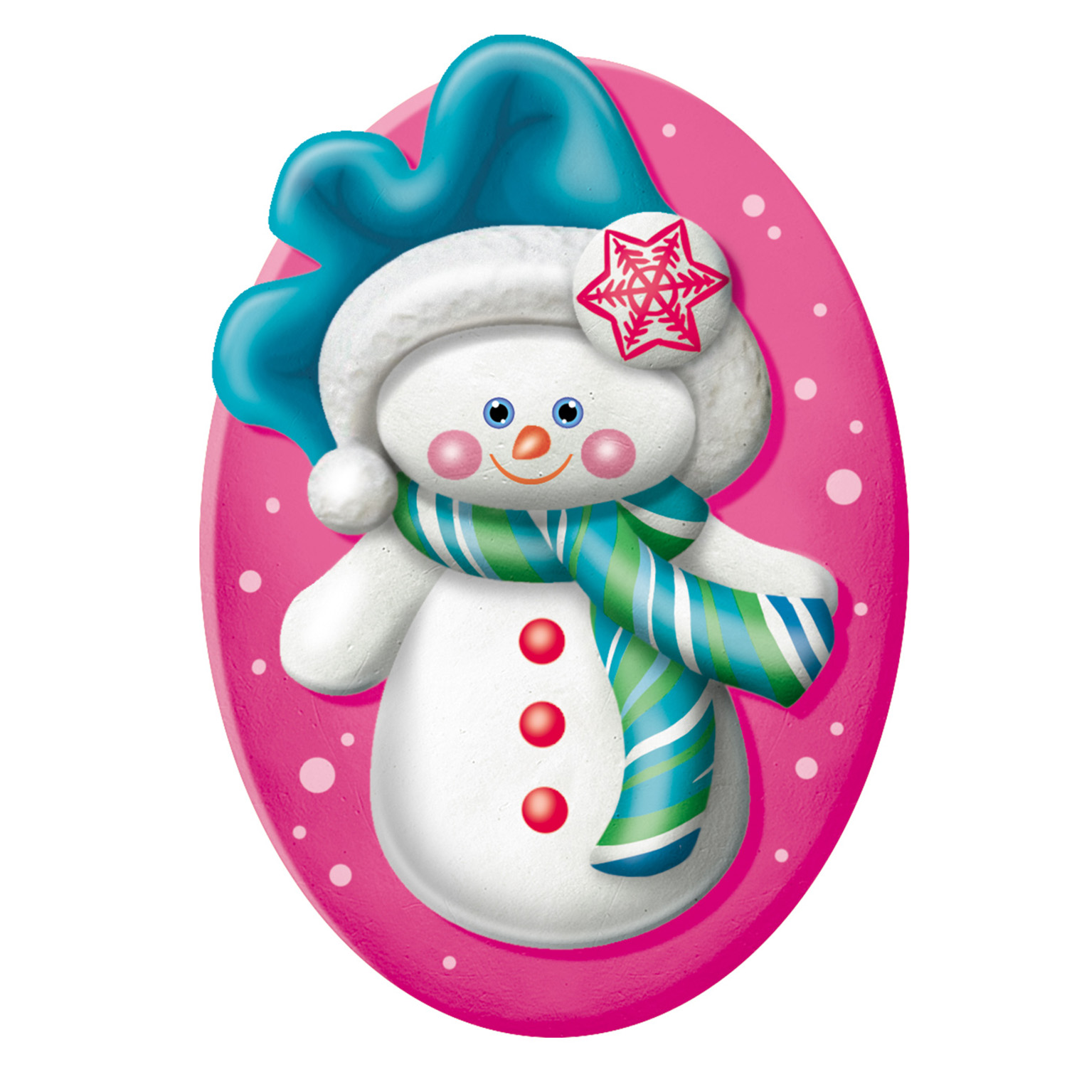 Набор для творчества Фантазер Новый год роспись красками в ассортименте - фото 3