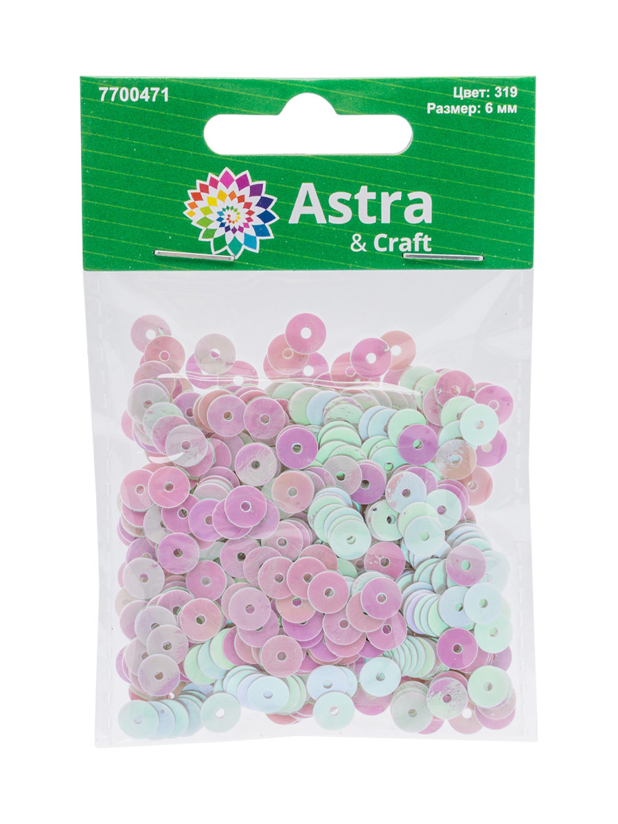 Набор для творчества Astra Craft бисер Пайетки - фото 7