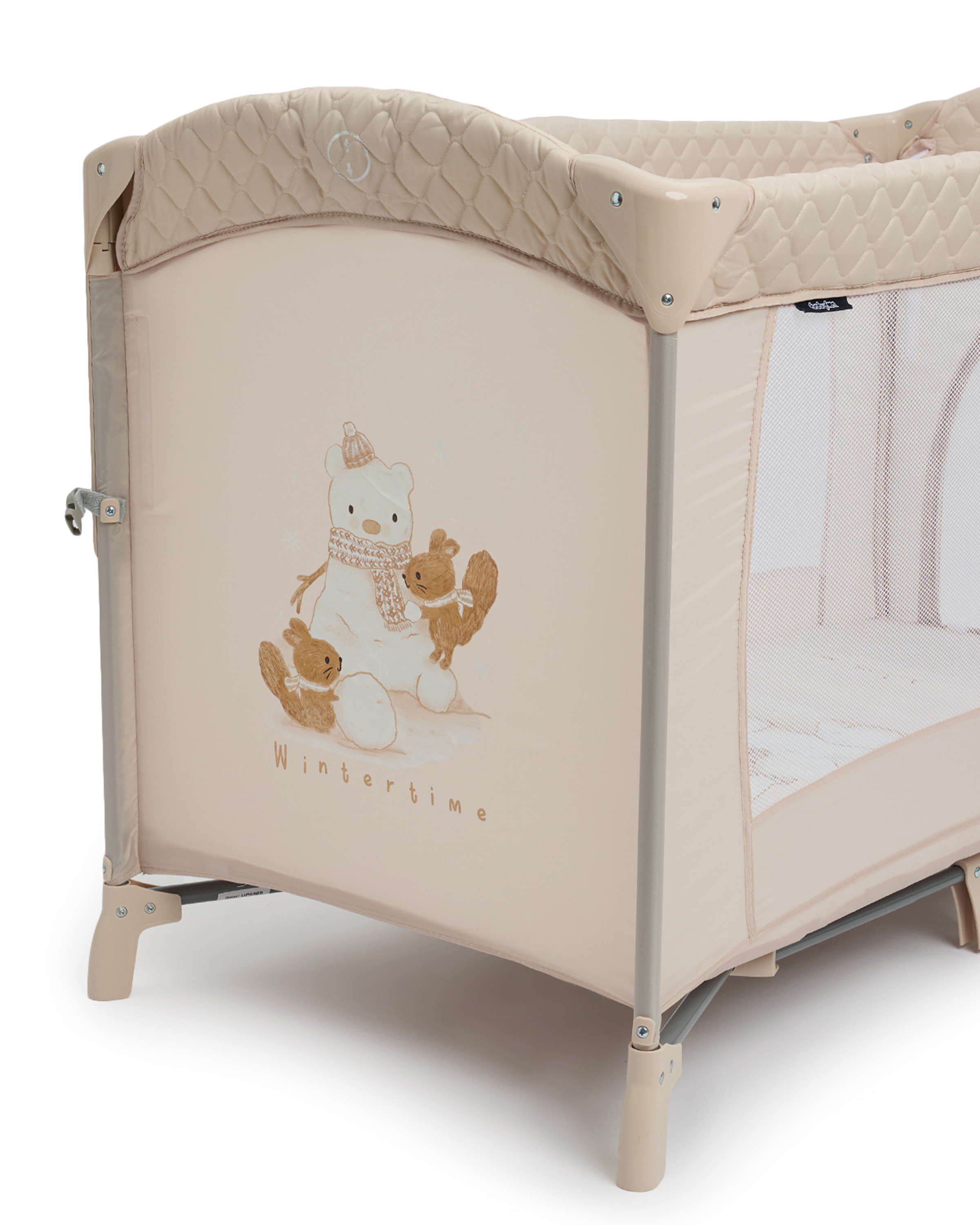Манеж кровать BabyGo Sleepy New бежевый UP650S - фото 6