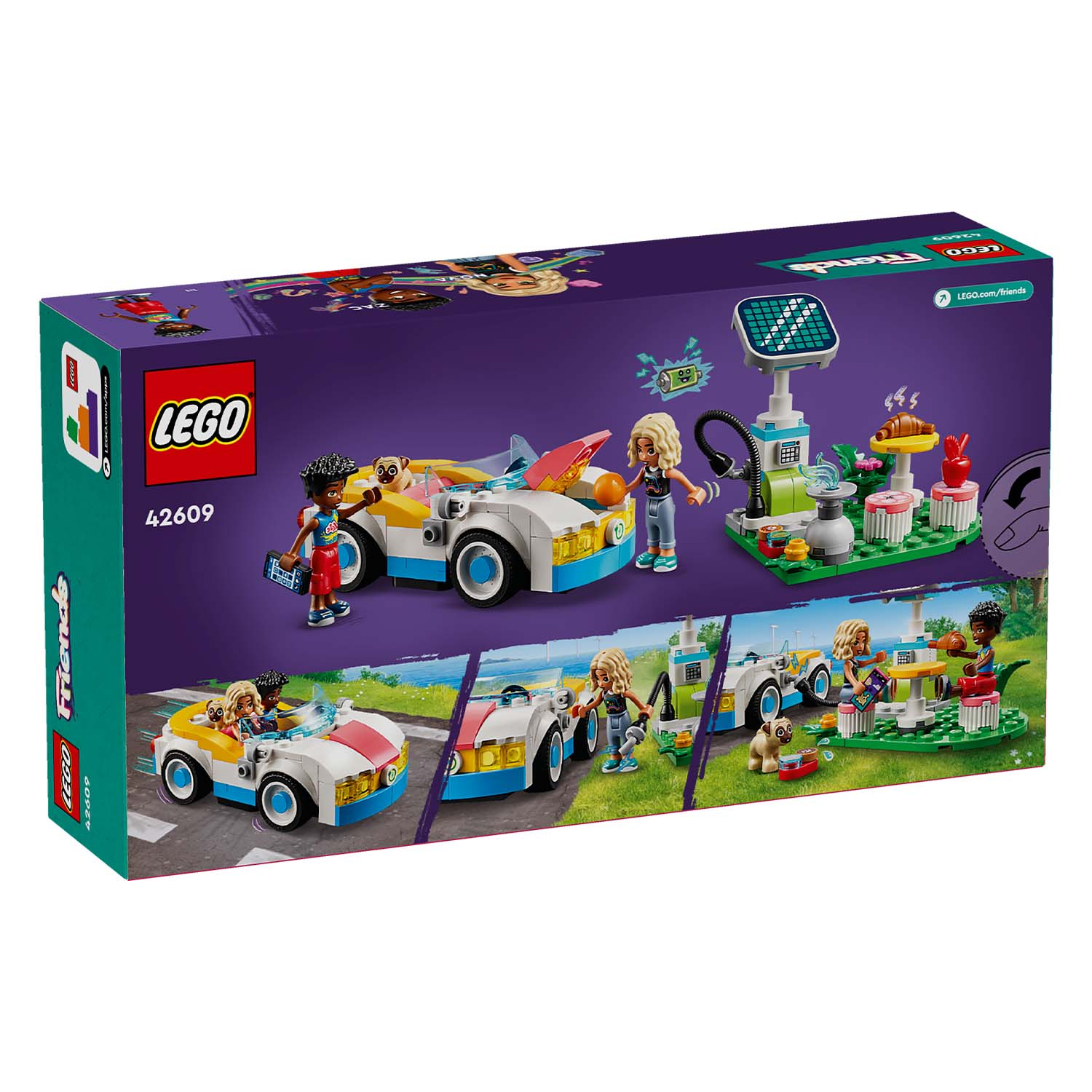 Конструктор LEGO Friends Электромобиль - фото 11