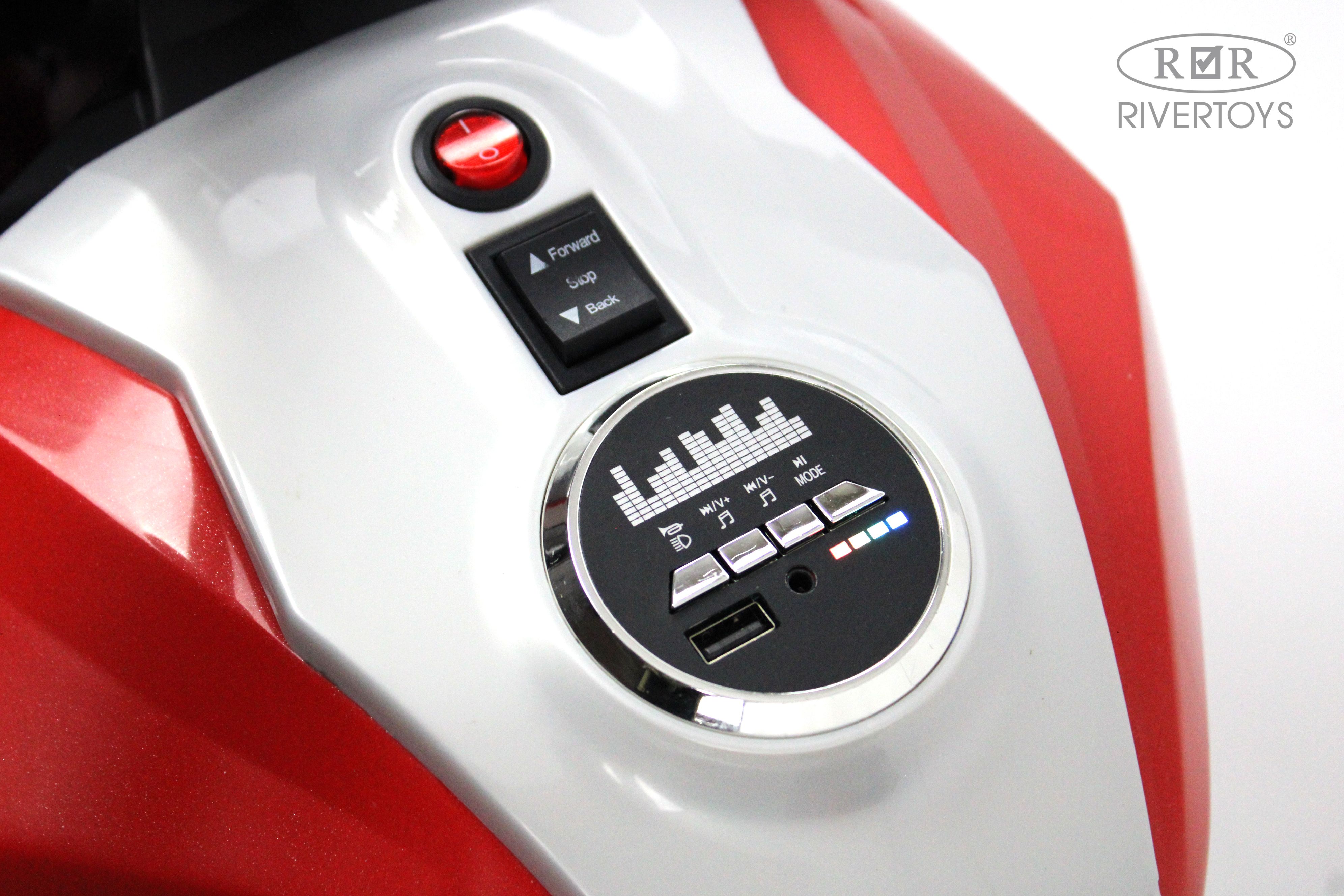 Электромобиль RIVERTOYS Z333ZZ-RED - фото 13