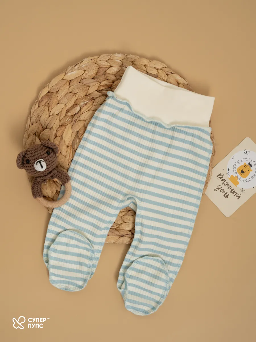 Ползунки 3 шт Супер Пупс нбр/3пр/полз/SK21/голубыерыбки - фото 13