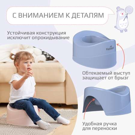 Горшок KidWick Комфорт фиолетовый
