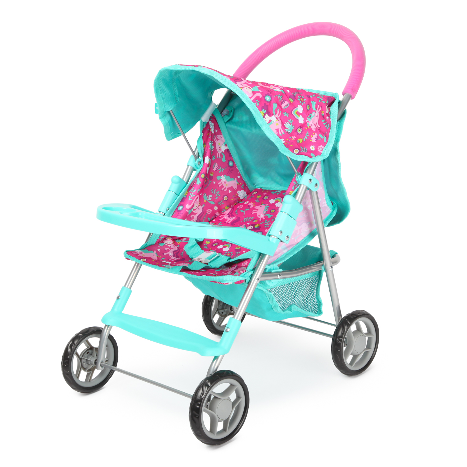 Коляска-трость для кукол Demi Star 9617 Unicorn2 - фото 1