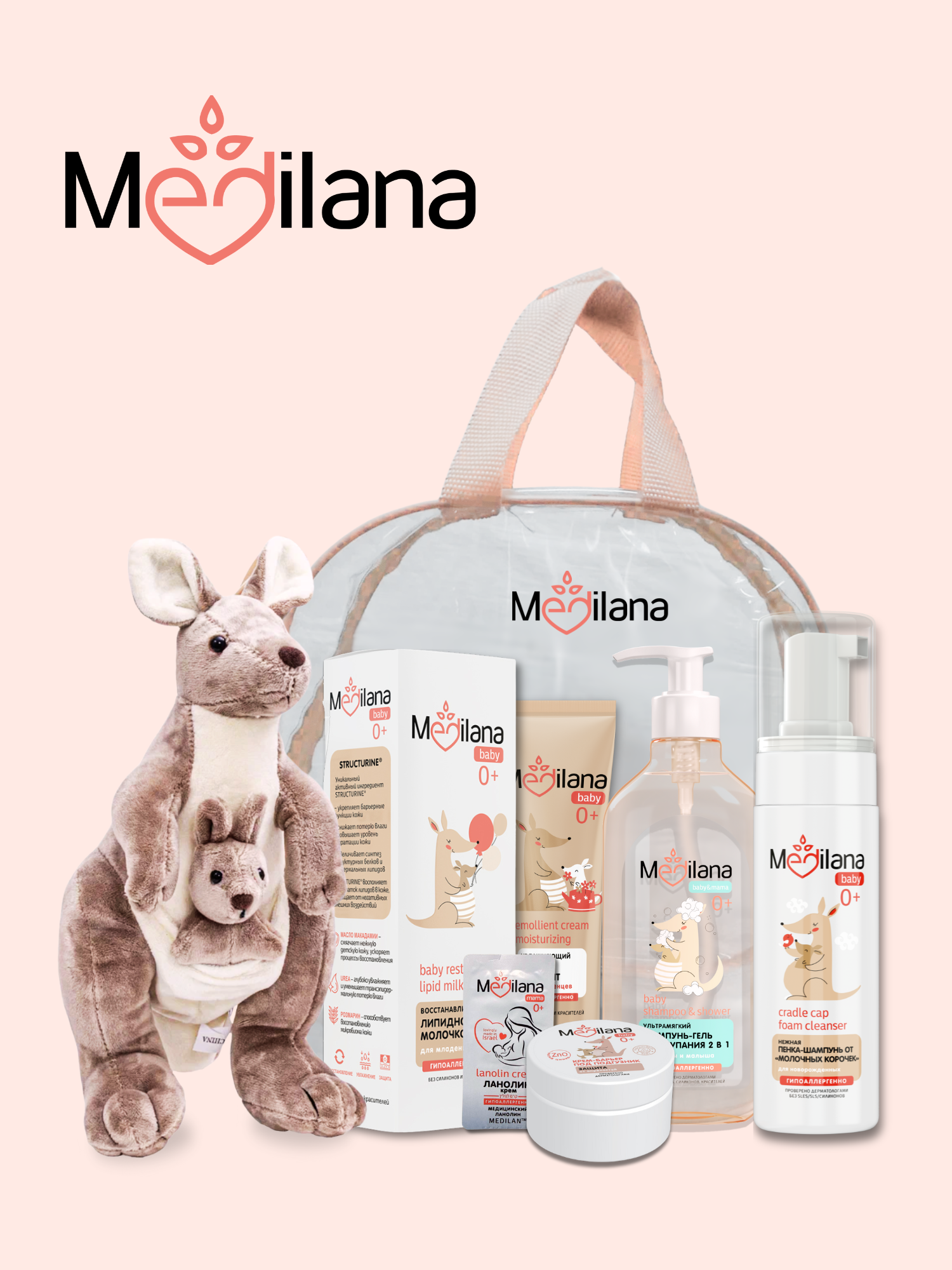 Набор средств MEDILANA Кенгуру 5 шт. - фото 1