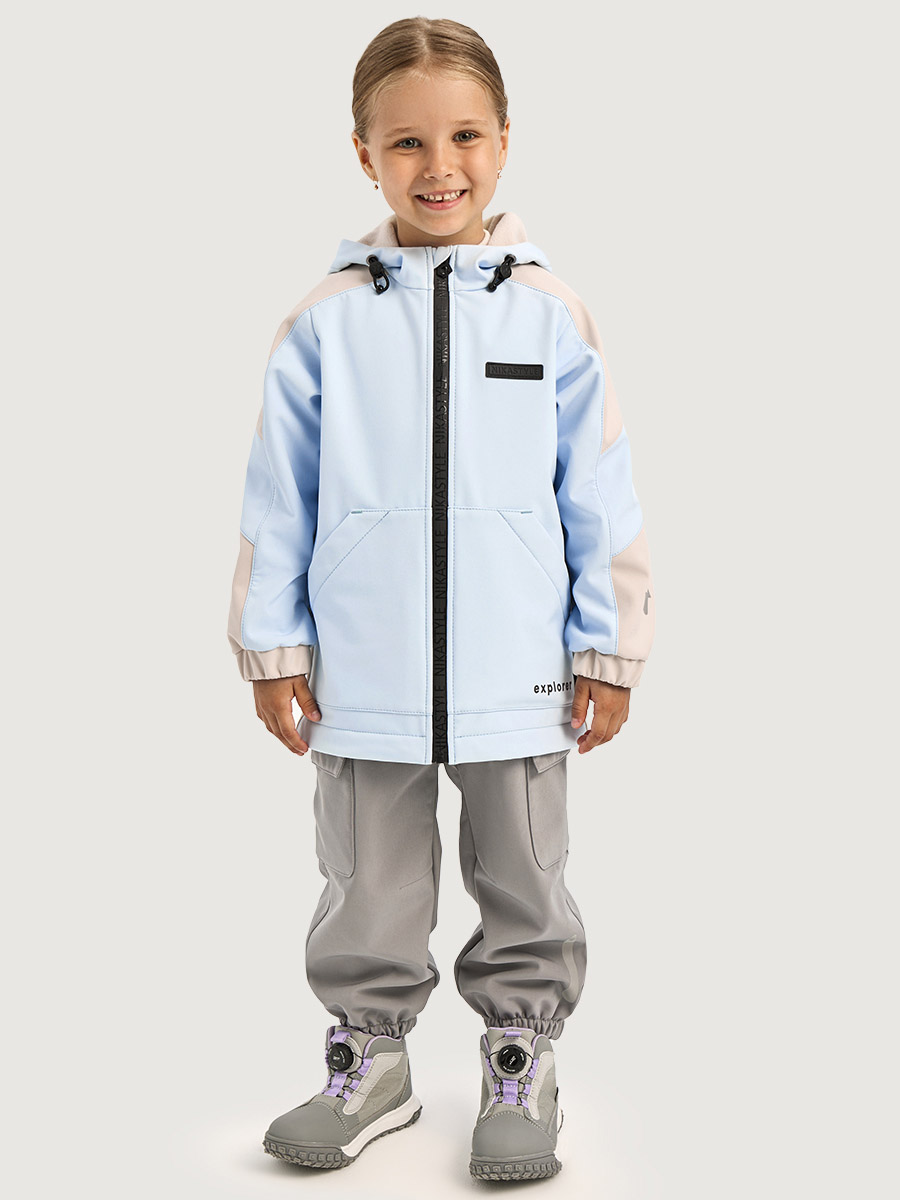 Ветровка NIKASTYLE 4л15226 небесный/кешью - фото 8