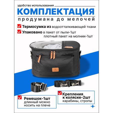 Сумка для бутылочки StrollerAcss