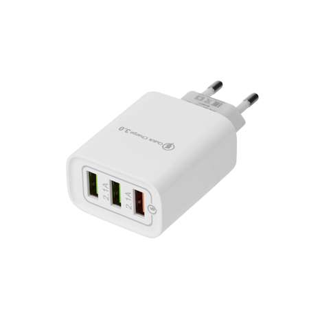Зарядное устройство REXANT 3 USB белое