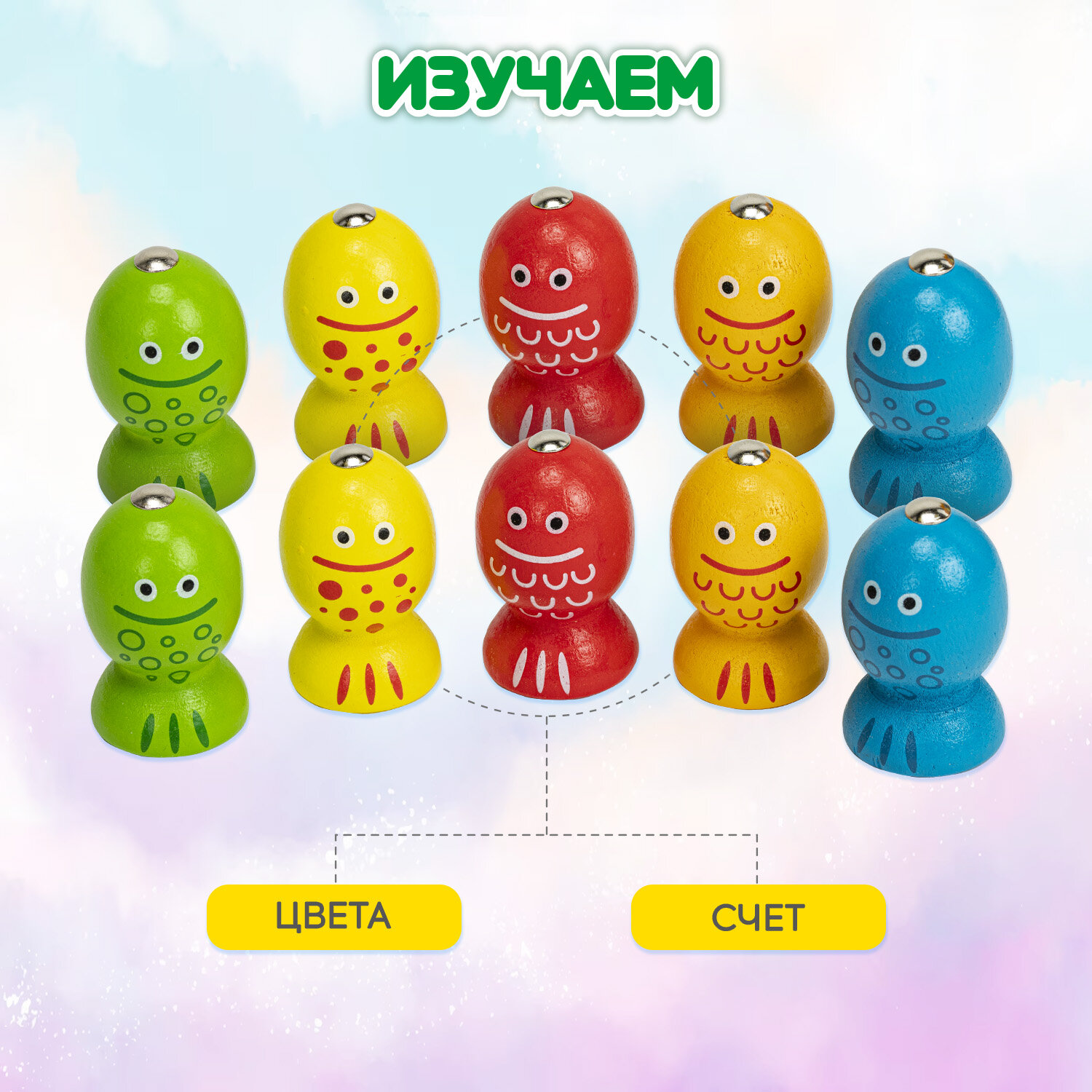 Игрушка Brauberg сортер Монтессори - фото 4