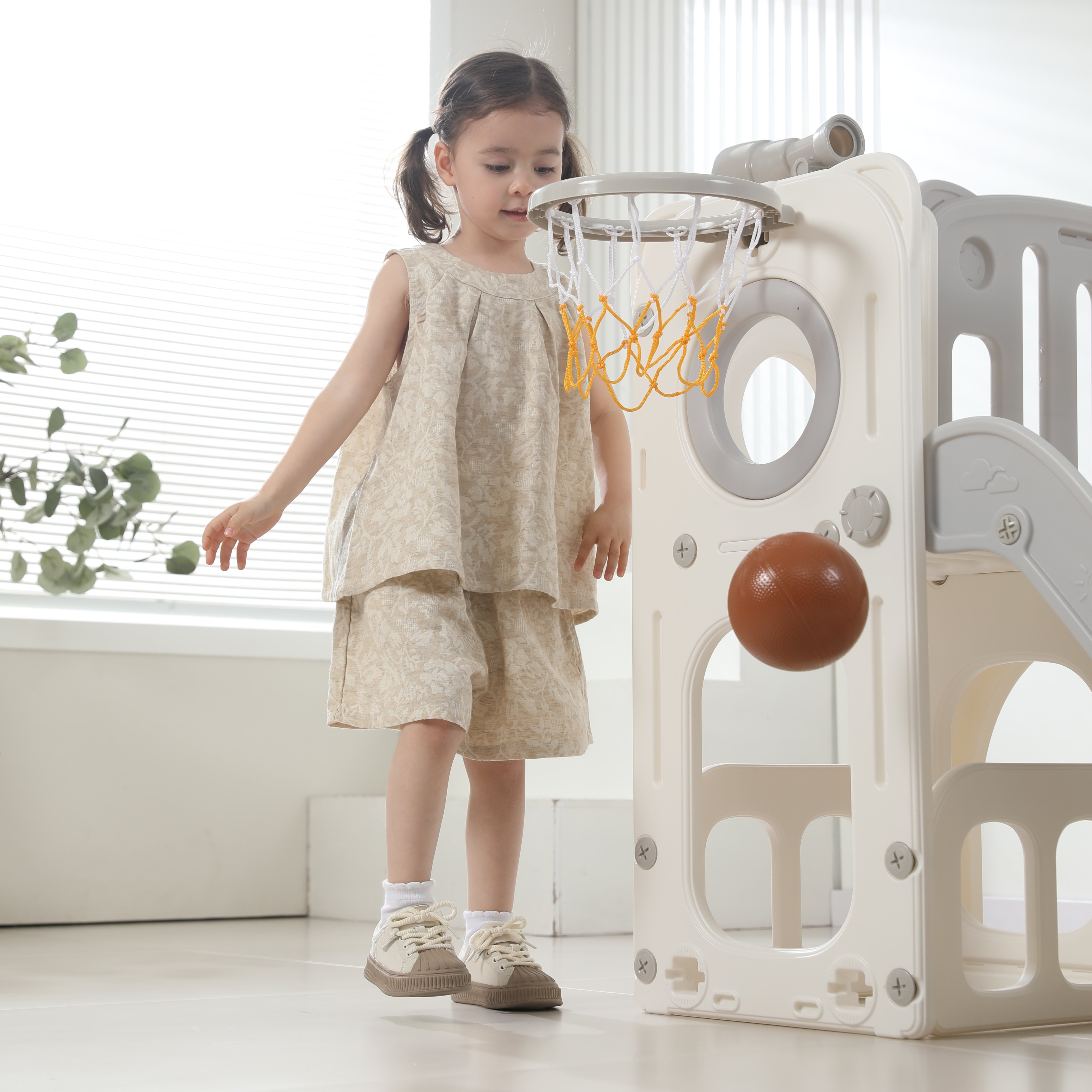 Игровой комплекс UNIX Kids Star Grey - фото 15