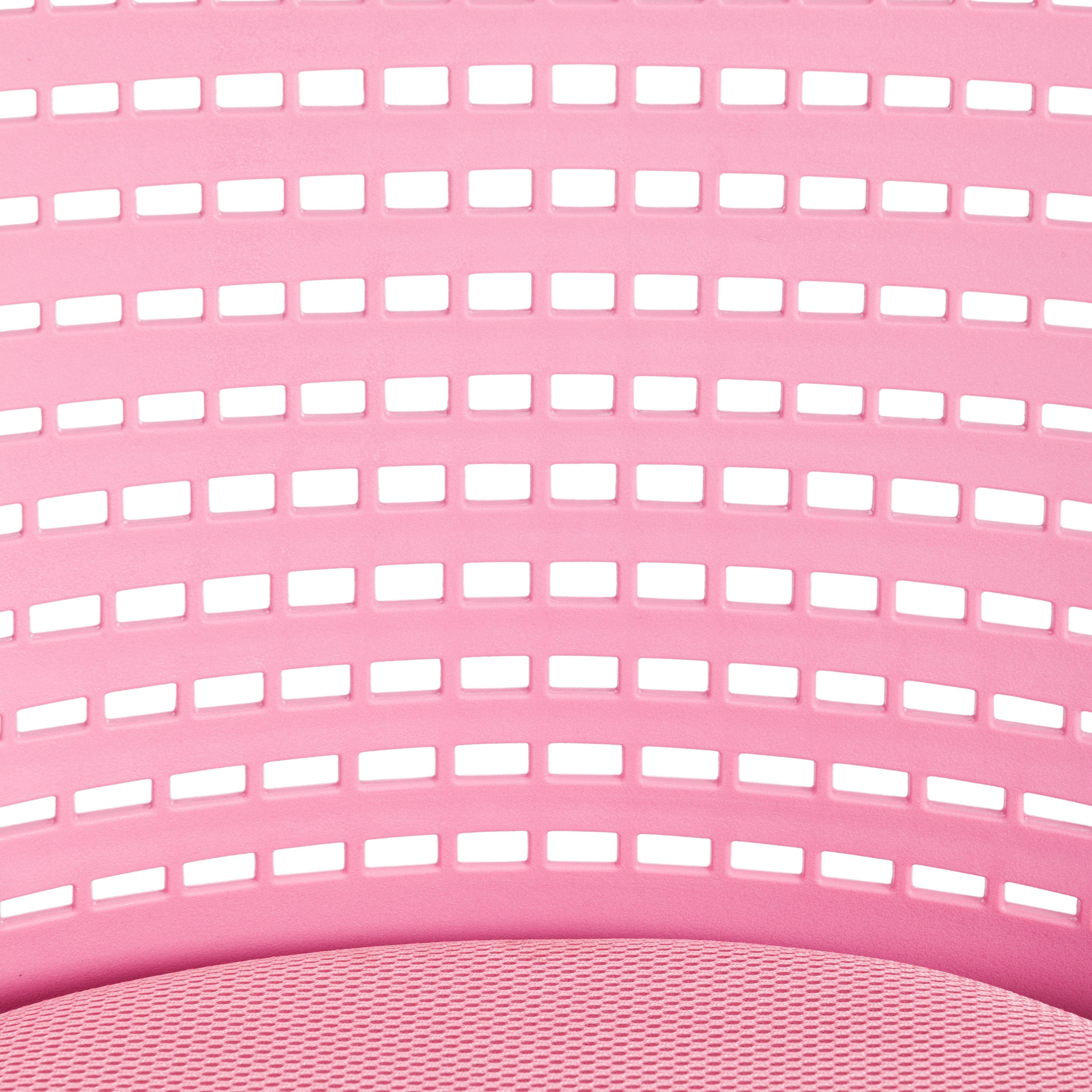 Компьютерное кресло TETCHAIR ткань розовый - фото 12