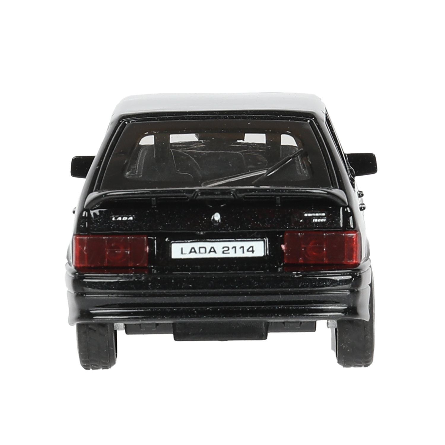 Автомобиль Технопарк LADA 2114 черный 392016 - фото 11