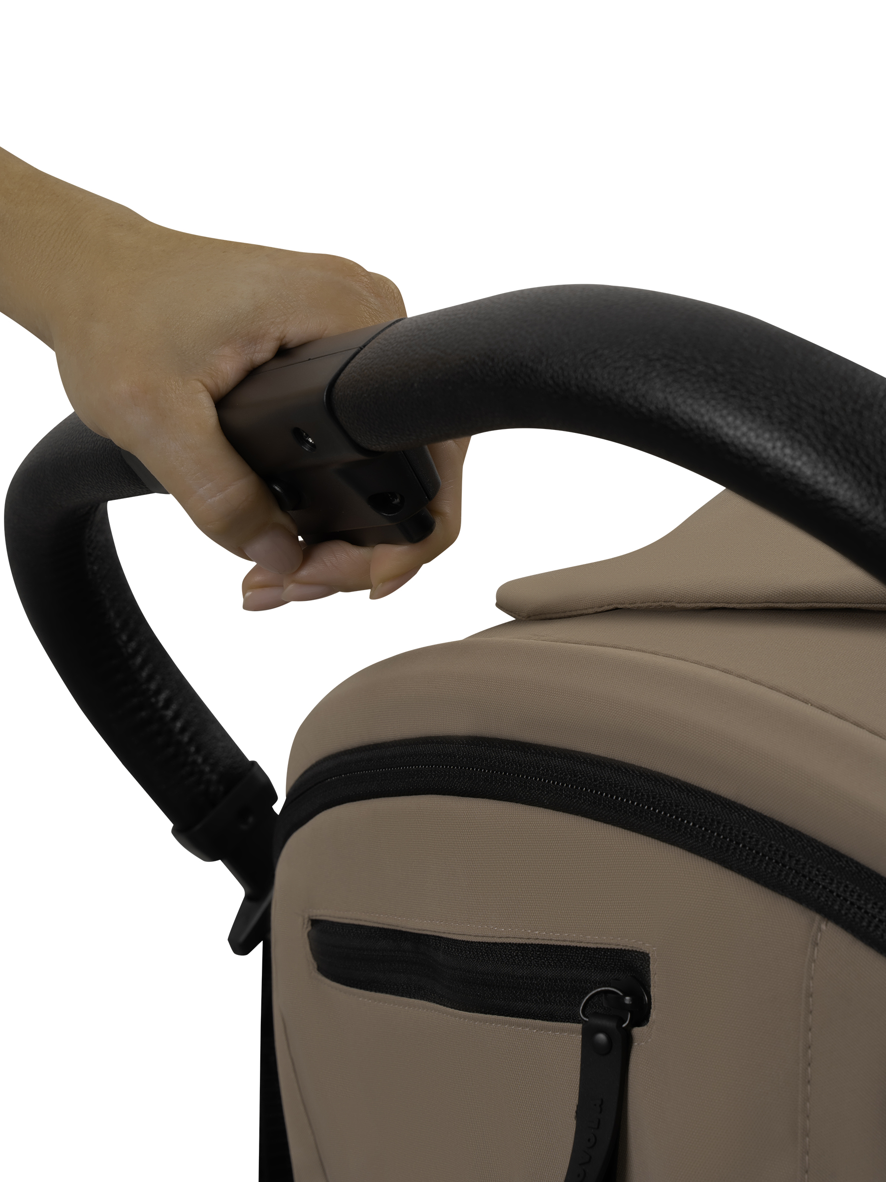 Коляска прогулочная JOVOLA Storm, бежевый - фото 33