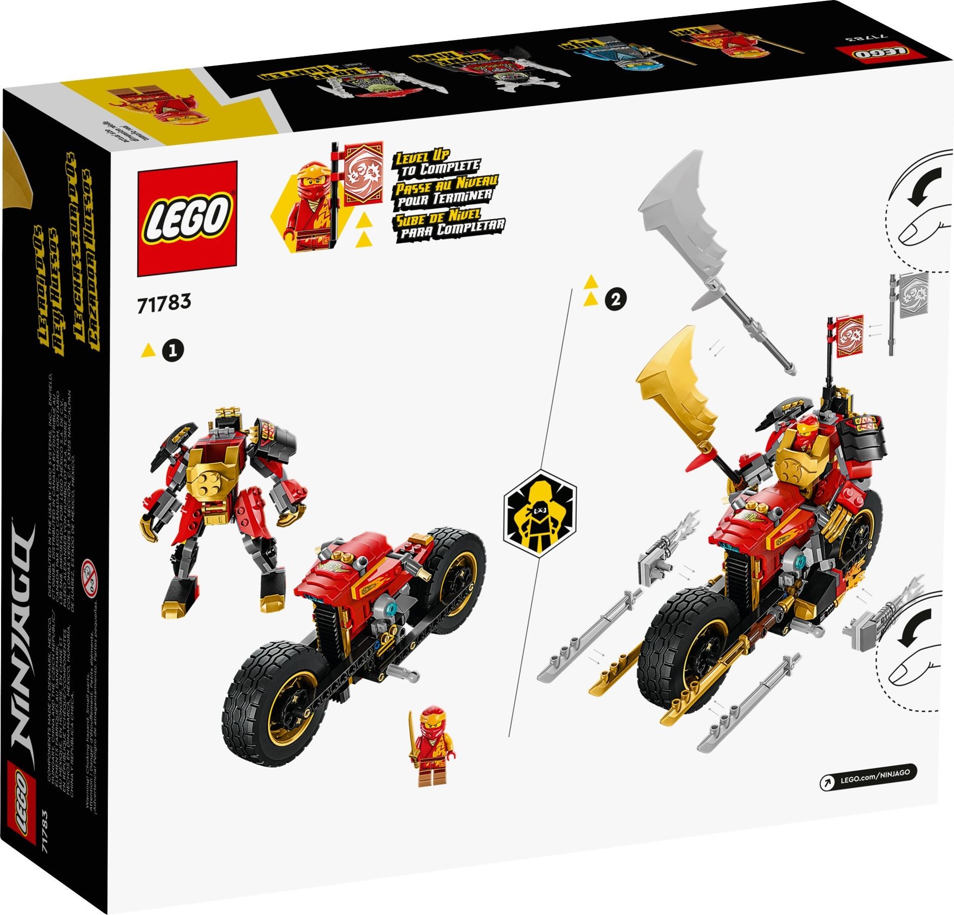 Конструктор LEGO NINJAGO 71783 312 дет. - фото 5