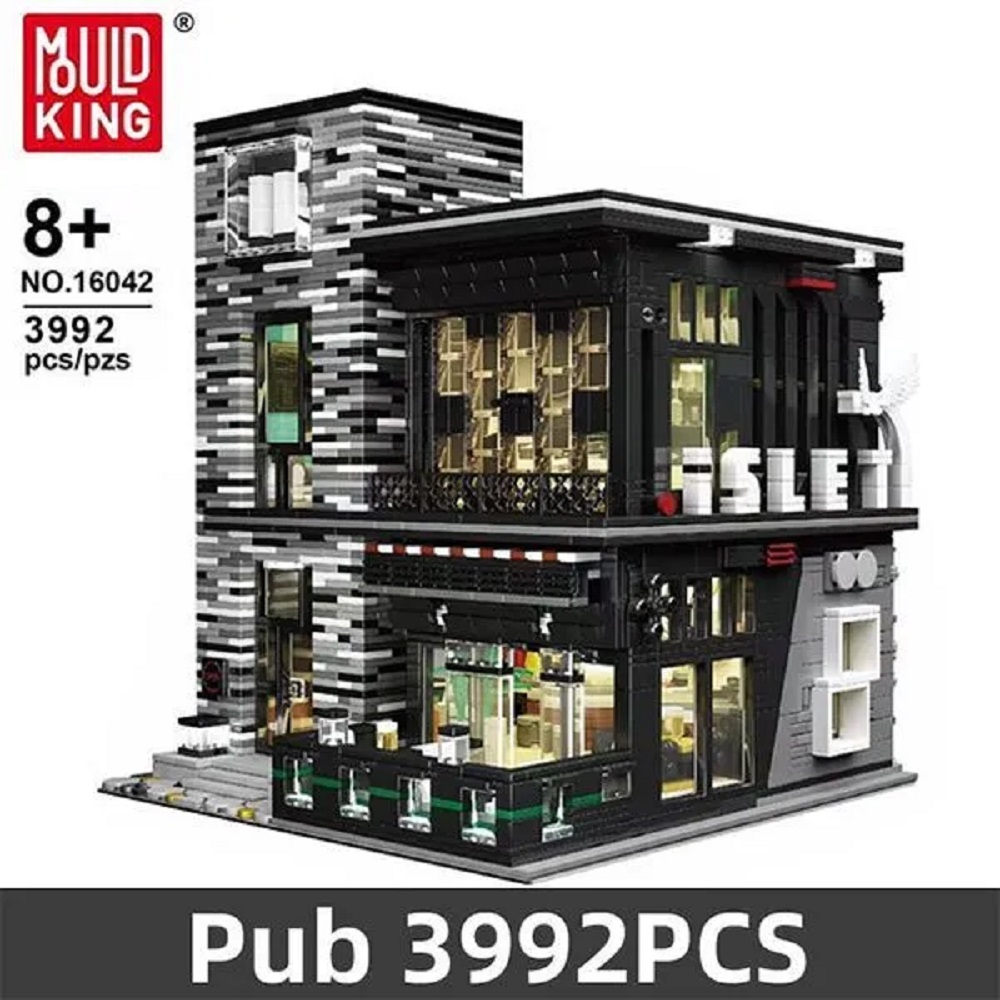 Конструктор Mould King Кофейня Старбакс блочный - фото 1