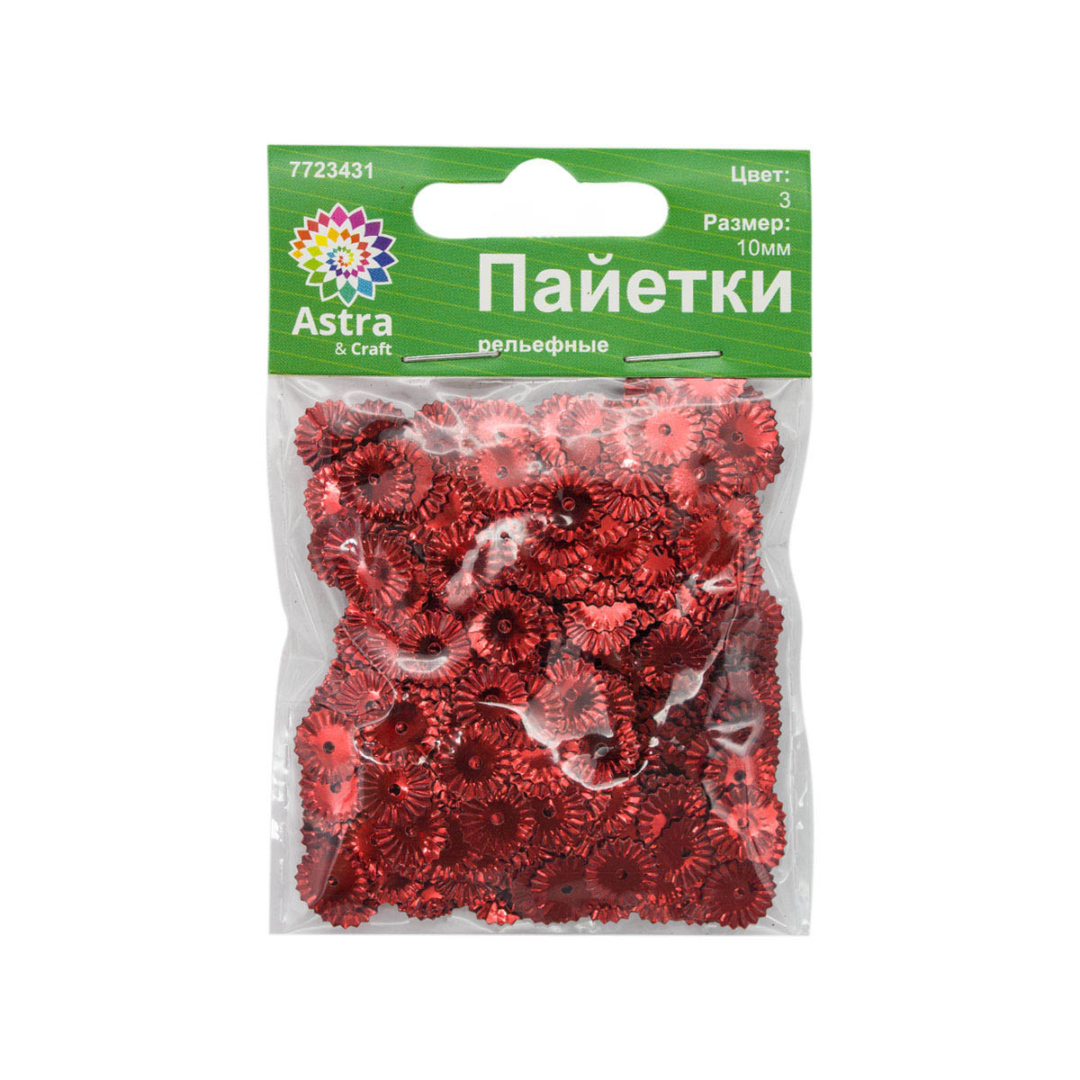 Набор для творчества Astra Craft бисер Пайетки - фото 3