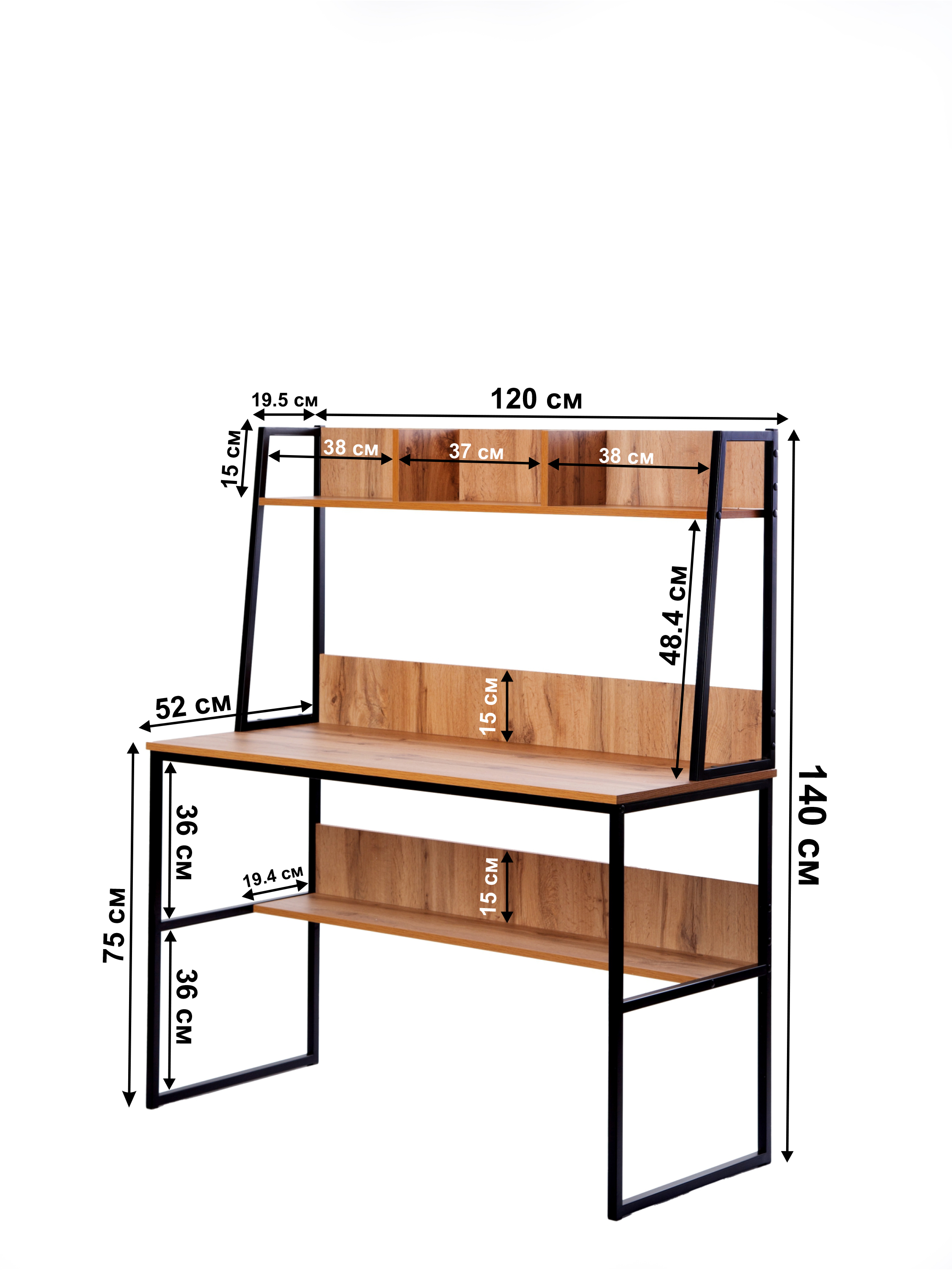 Компьютерный стол LETTA Tokyo - фото 9