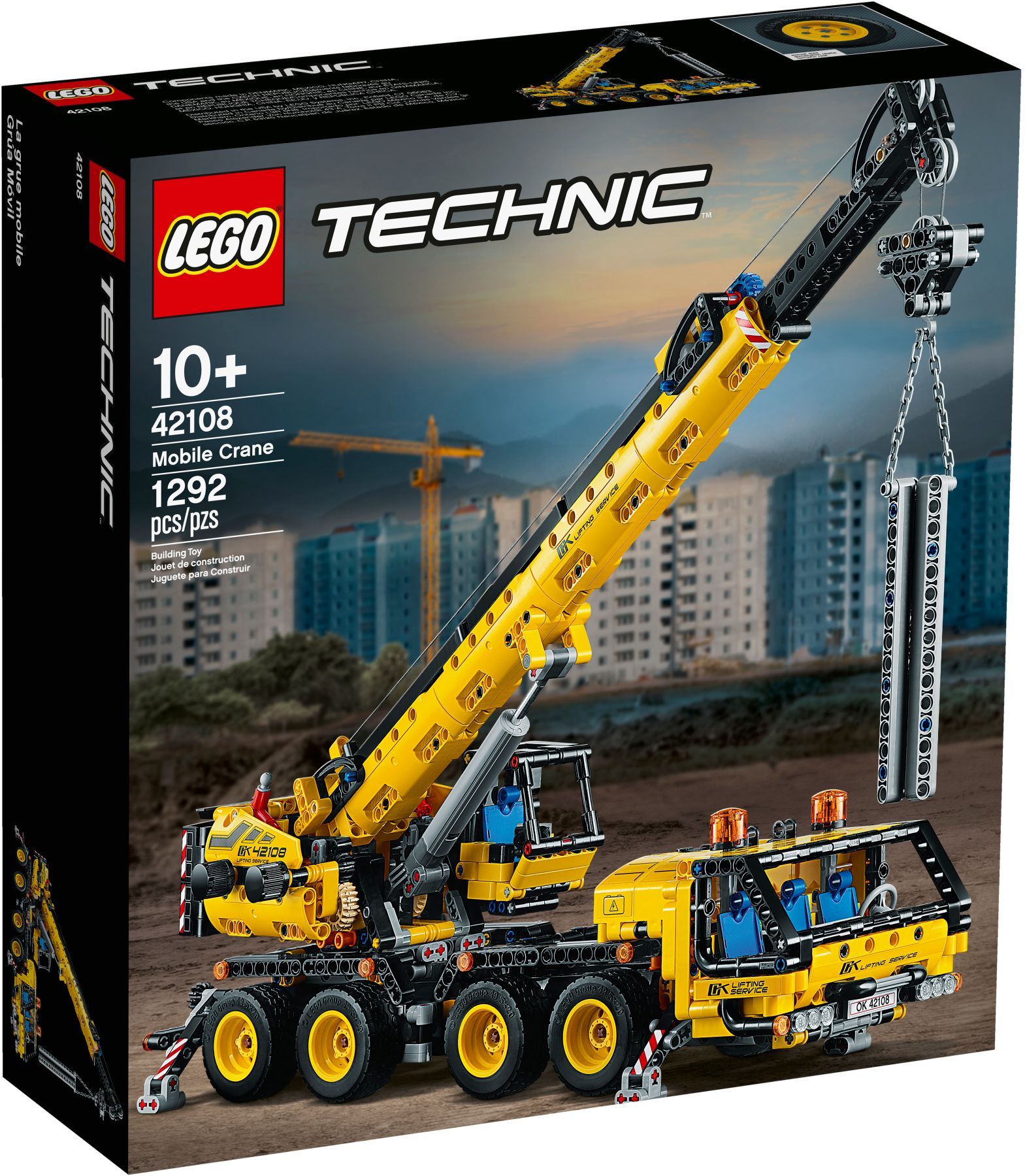 Конструктор LEGO Technic 42108 1292 дет. - фото 1