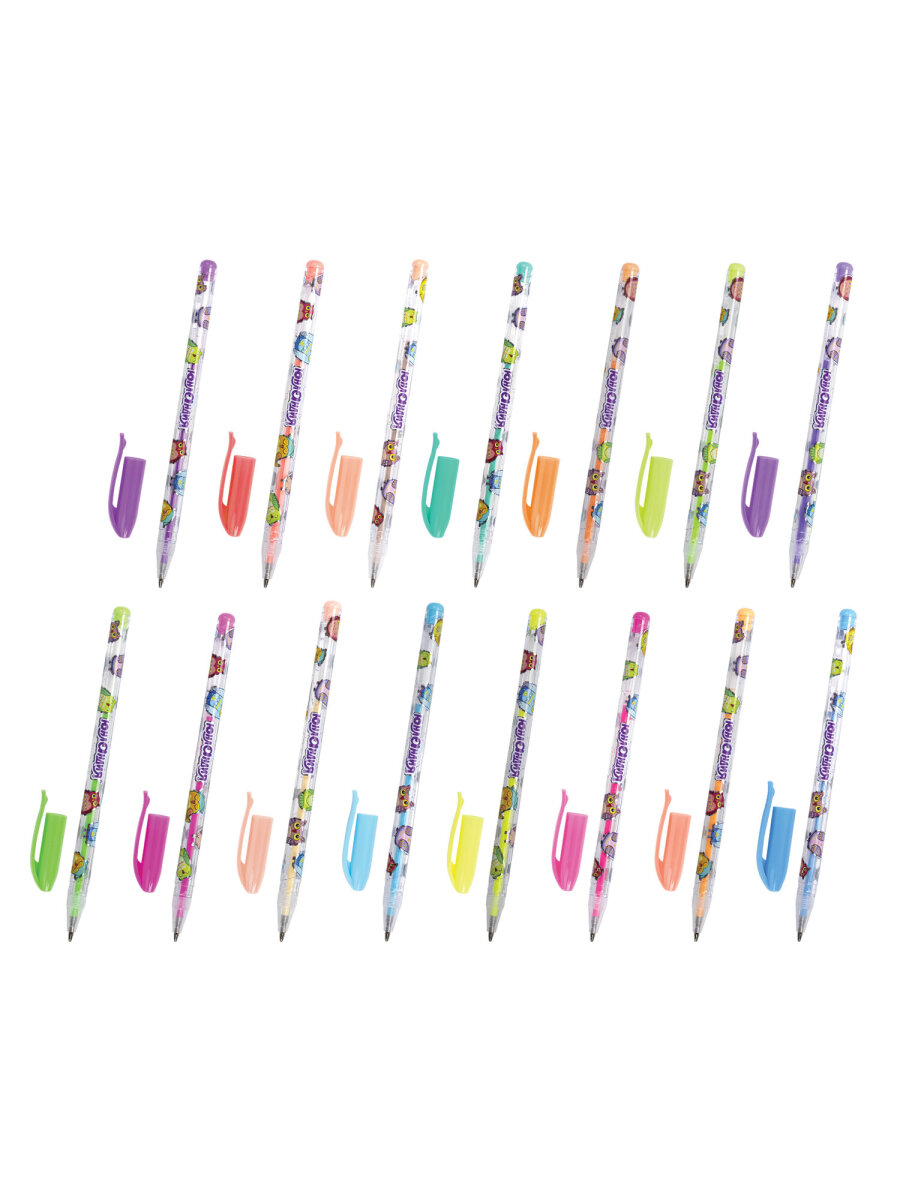 Ручка гелевая Юнландия 60 шт. - фото 6