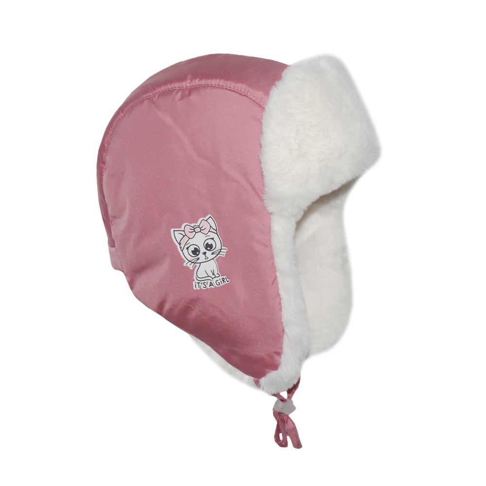 Шапка ARCTICMAGIC ЗД-513пыльная роза - фото 1