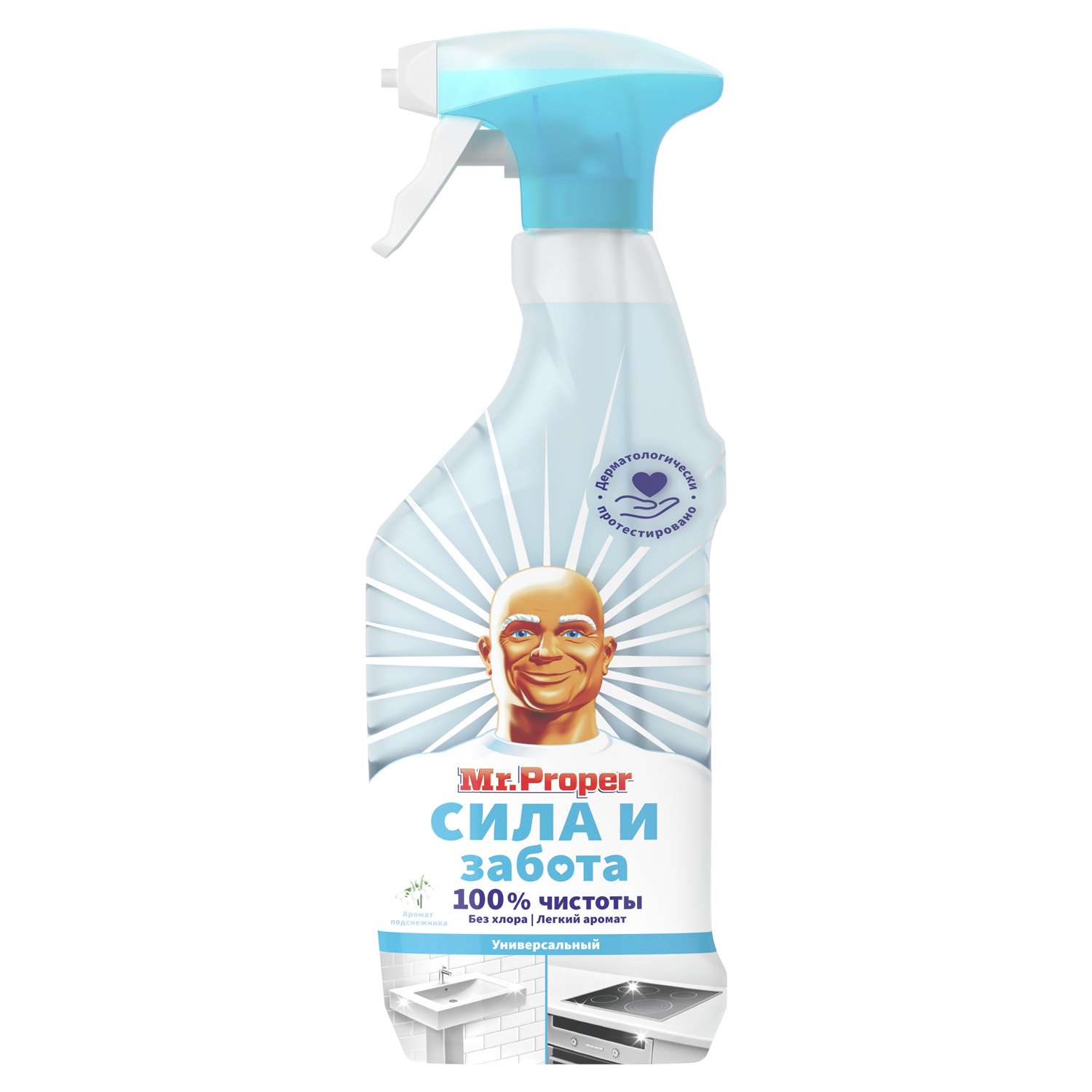 Чистящий спрей Mr.Proper Бережная уборка универсальный 500мл - фото 1