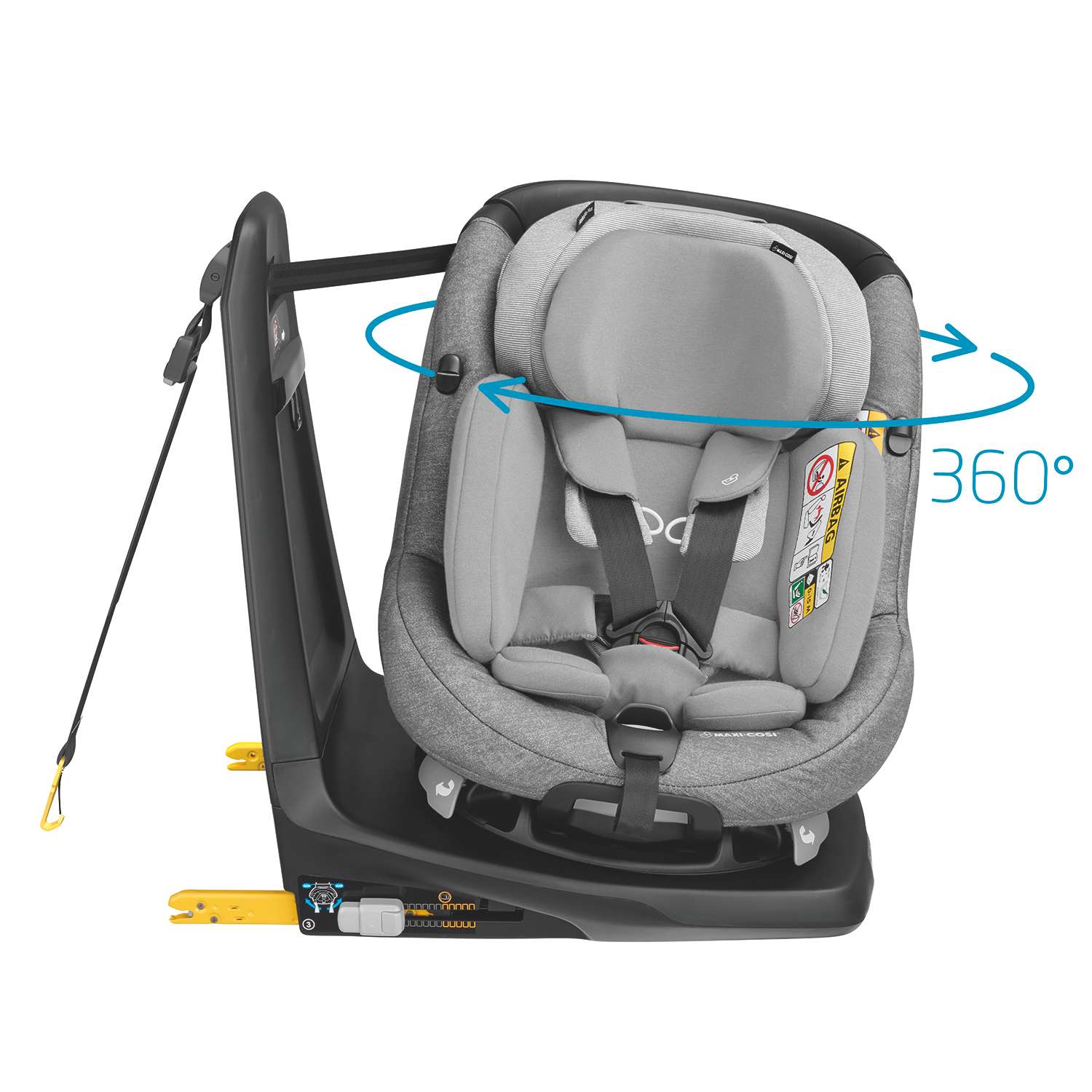 Автокресло Maxi-Cosi Isofix 0+/1 (0-18 кг) - фото 7