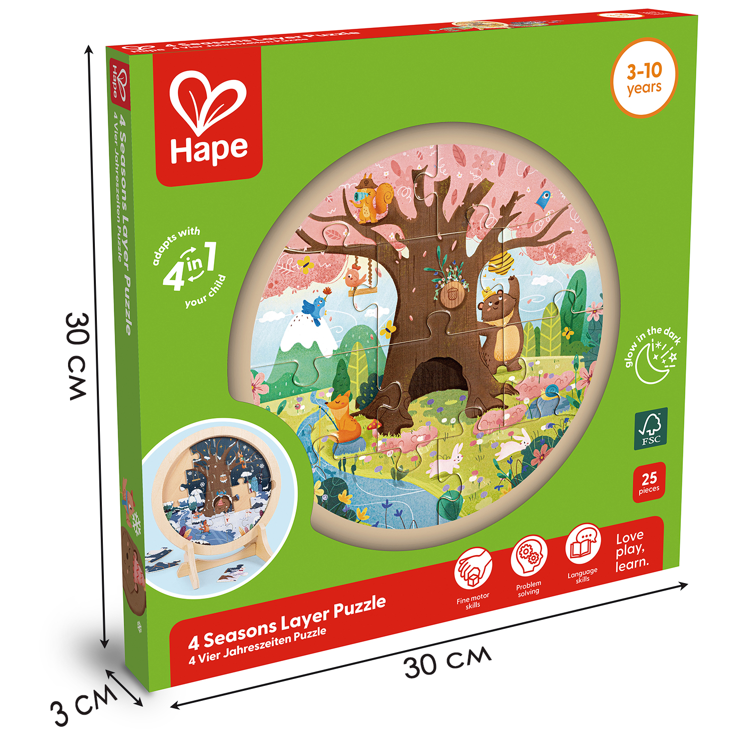 Пазл Hape классический - фото 9