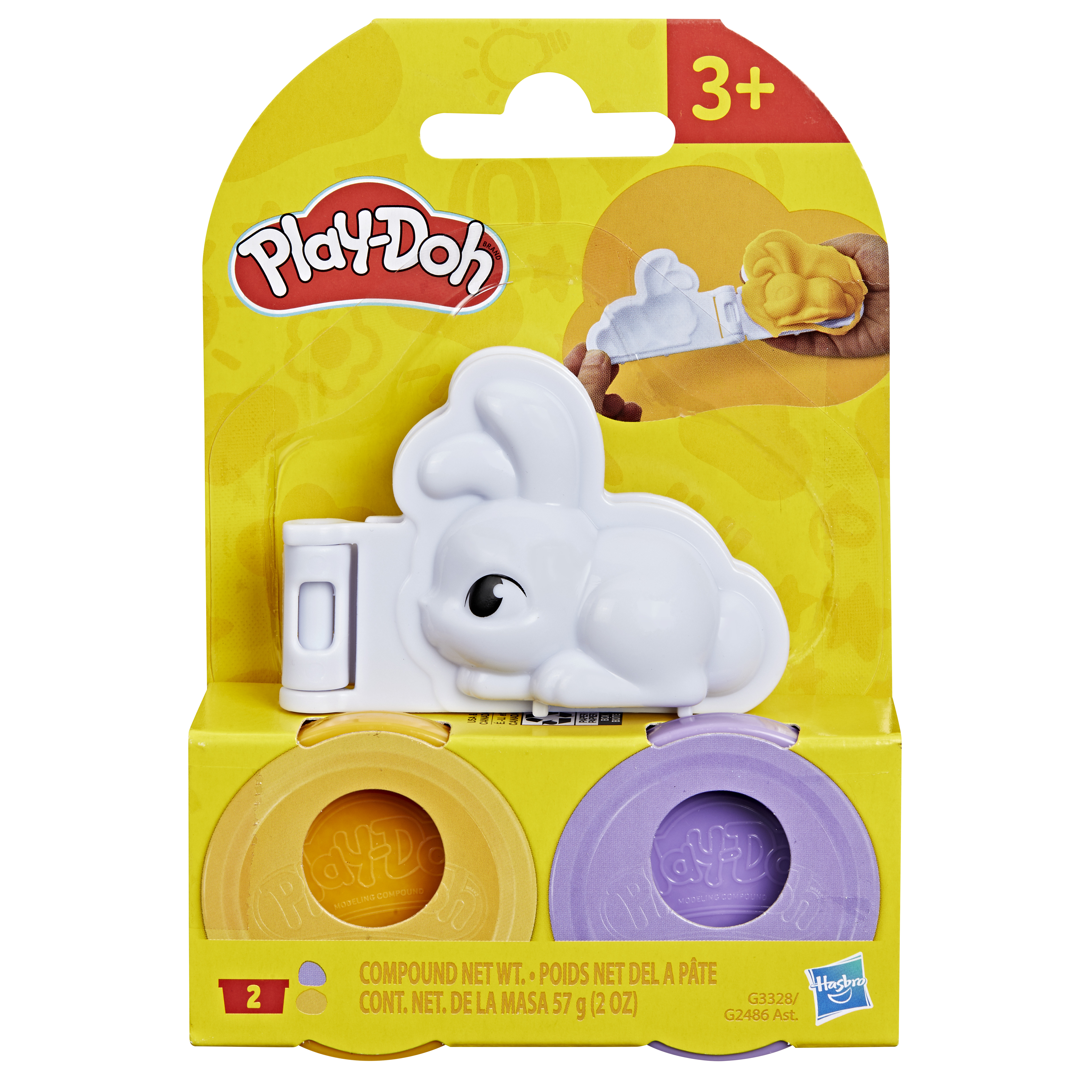 Масса для лепки Hasbro Play Doh питомц кролик - фото 1