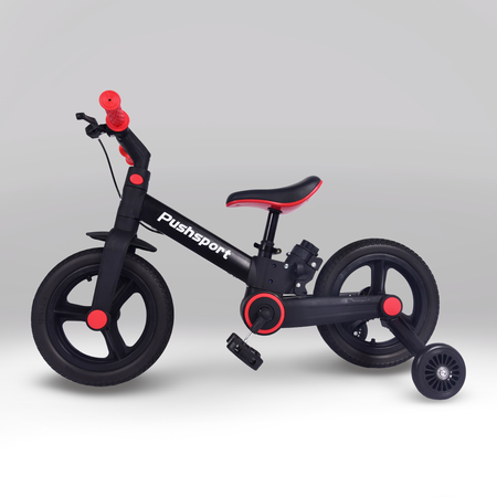 Двухколесный велосипед Pushsport 12 дюймов