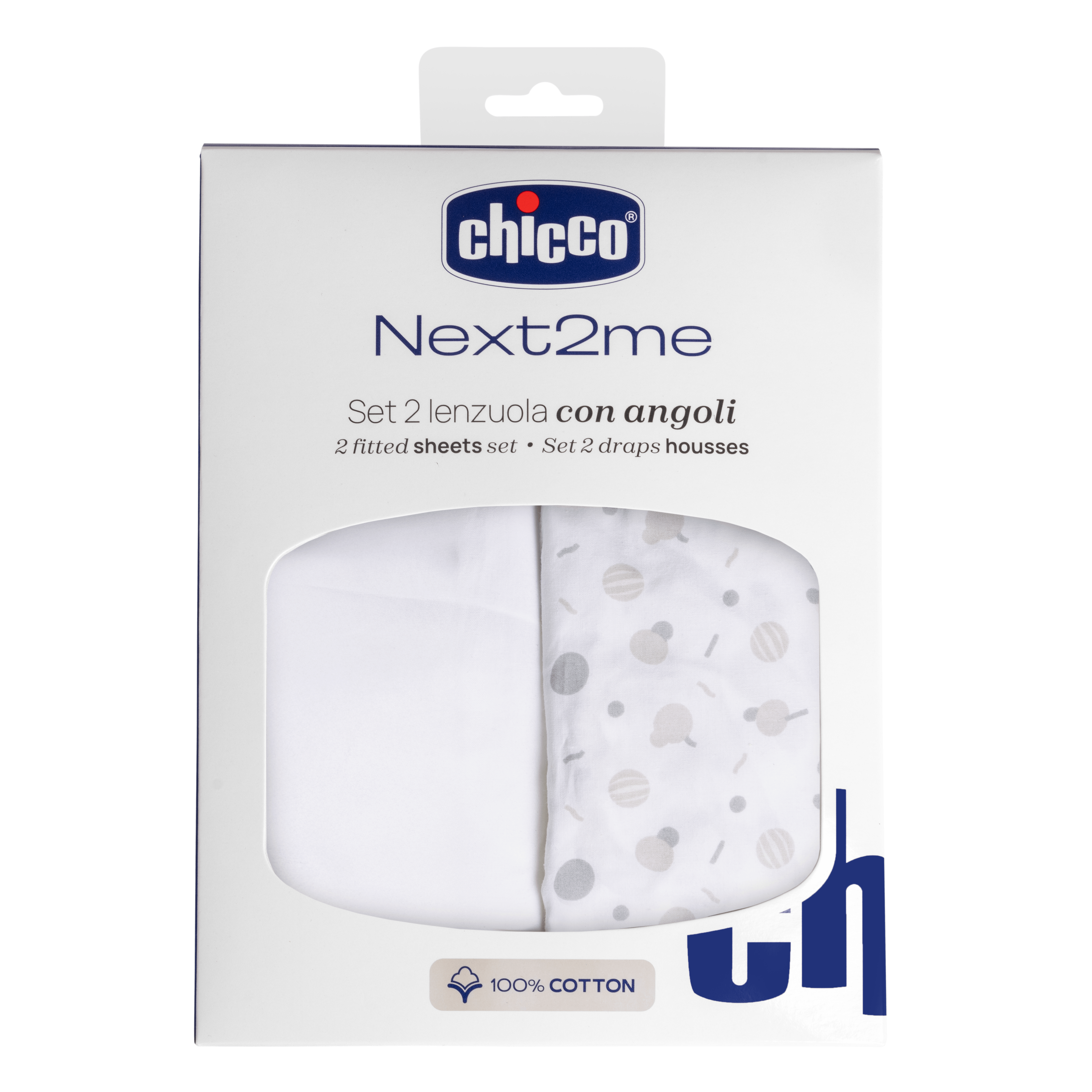 Комплект постельного белья Chicco N2M 2 простыни 2 предм. - фото 11