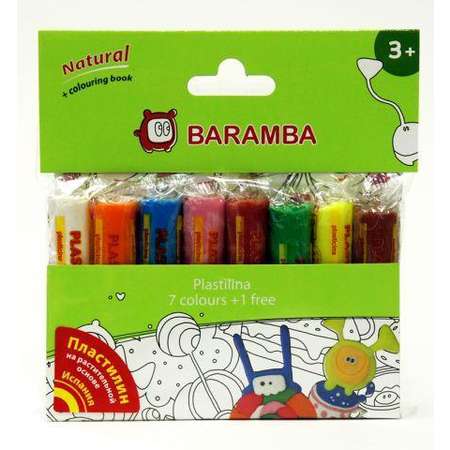 Пластилин Baramba 8 цв.