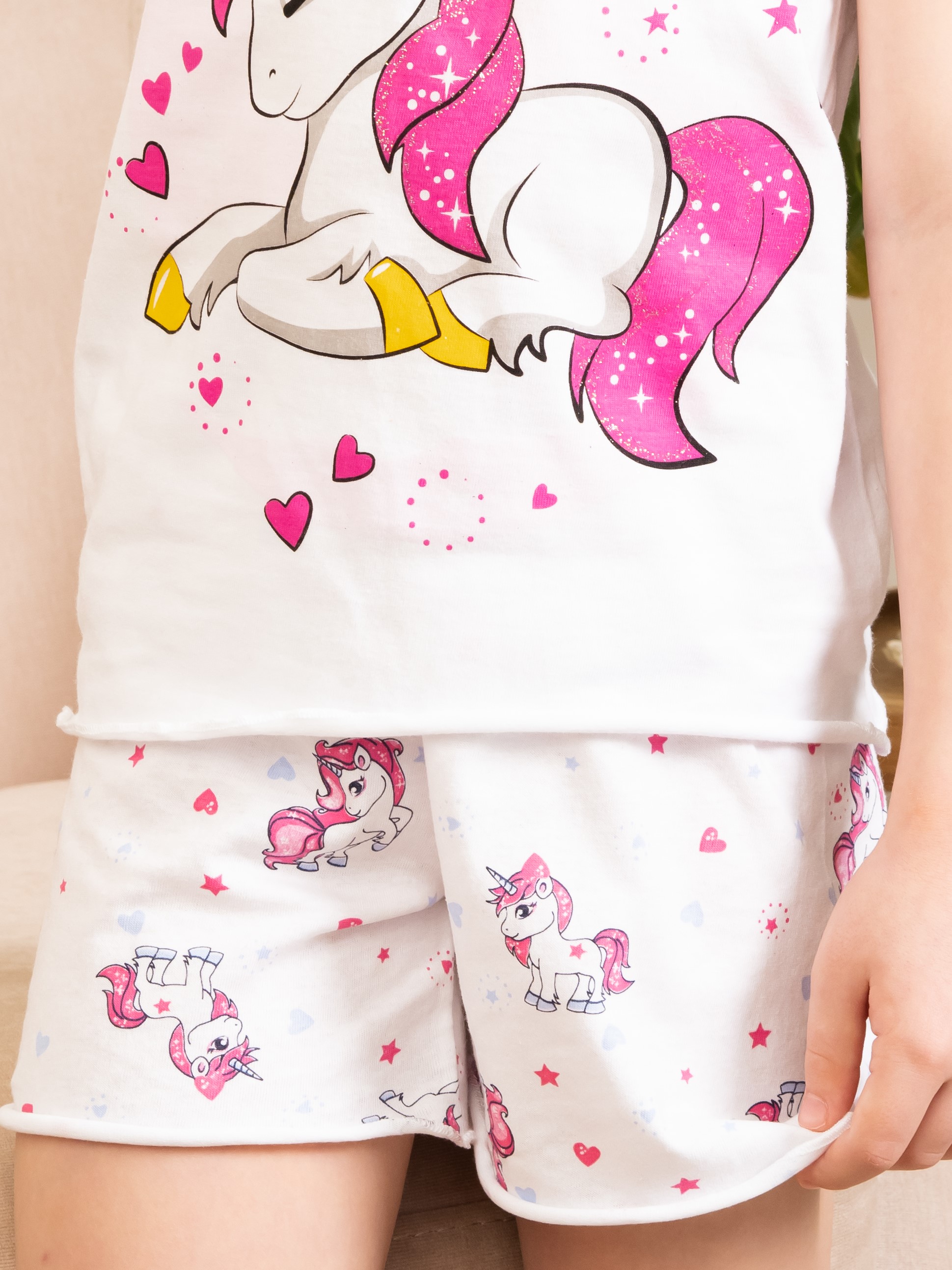 Пижама Babycollection 603/pjm004/3/sph/k1/001/p1/W*dбелый малиновый - фото 4