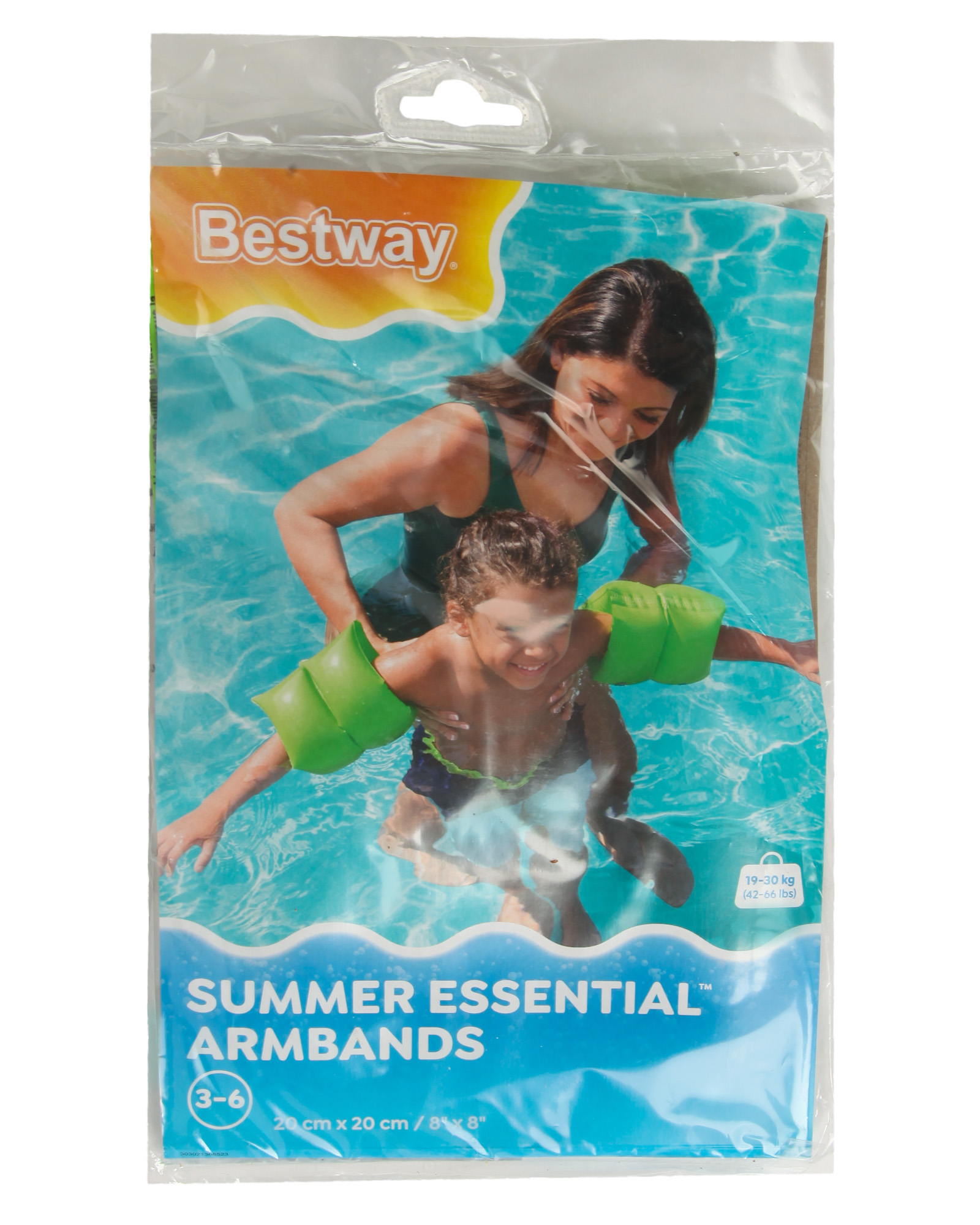 Нарукавники Bestway зеленые 20*20см - фото 7