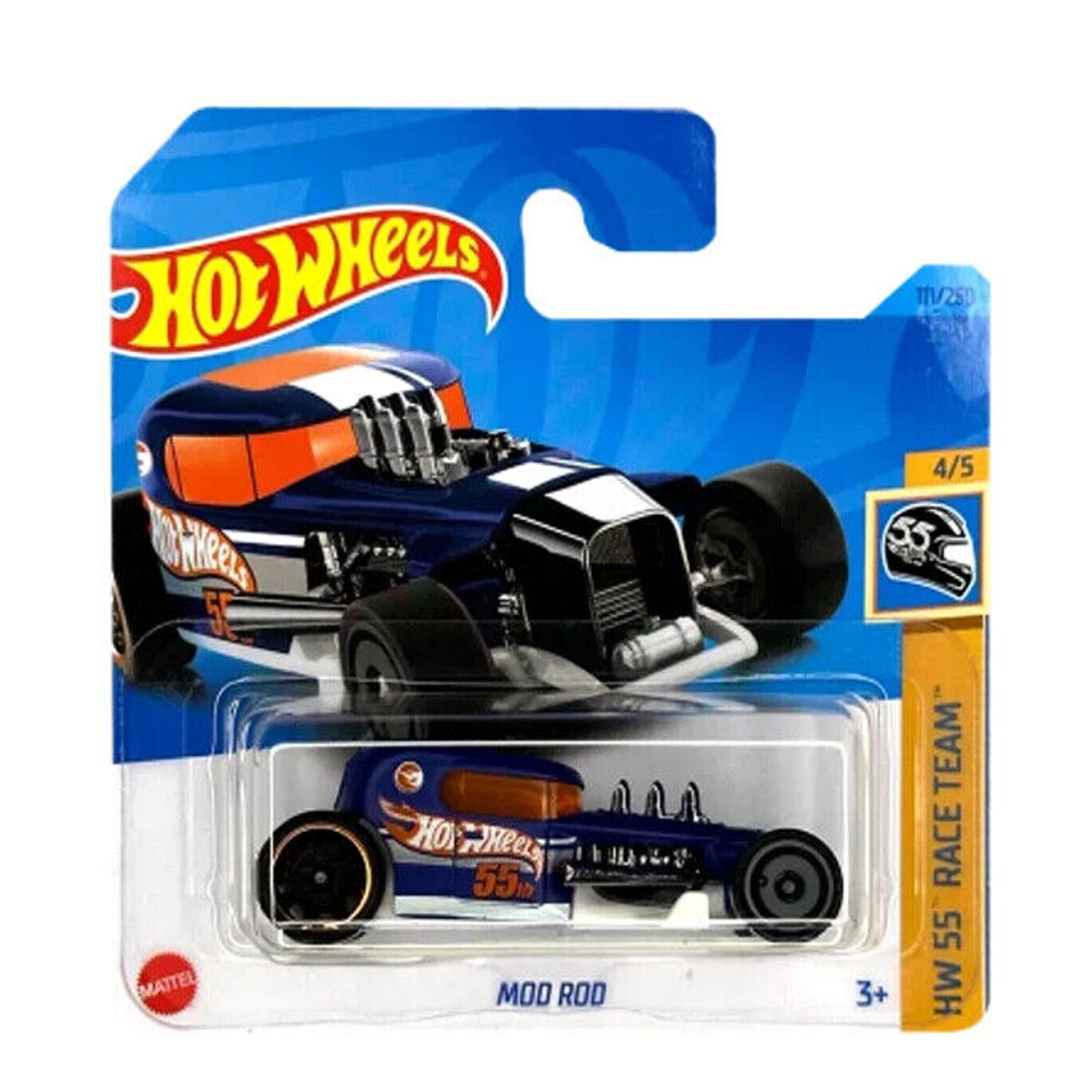 Автомобиль Hot Wheels Mod rod серия HW 55 race team 1:64 04596/65570 - фото 1