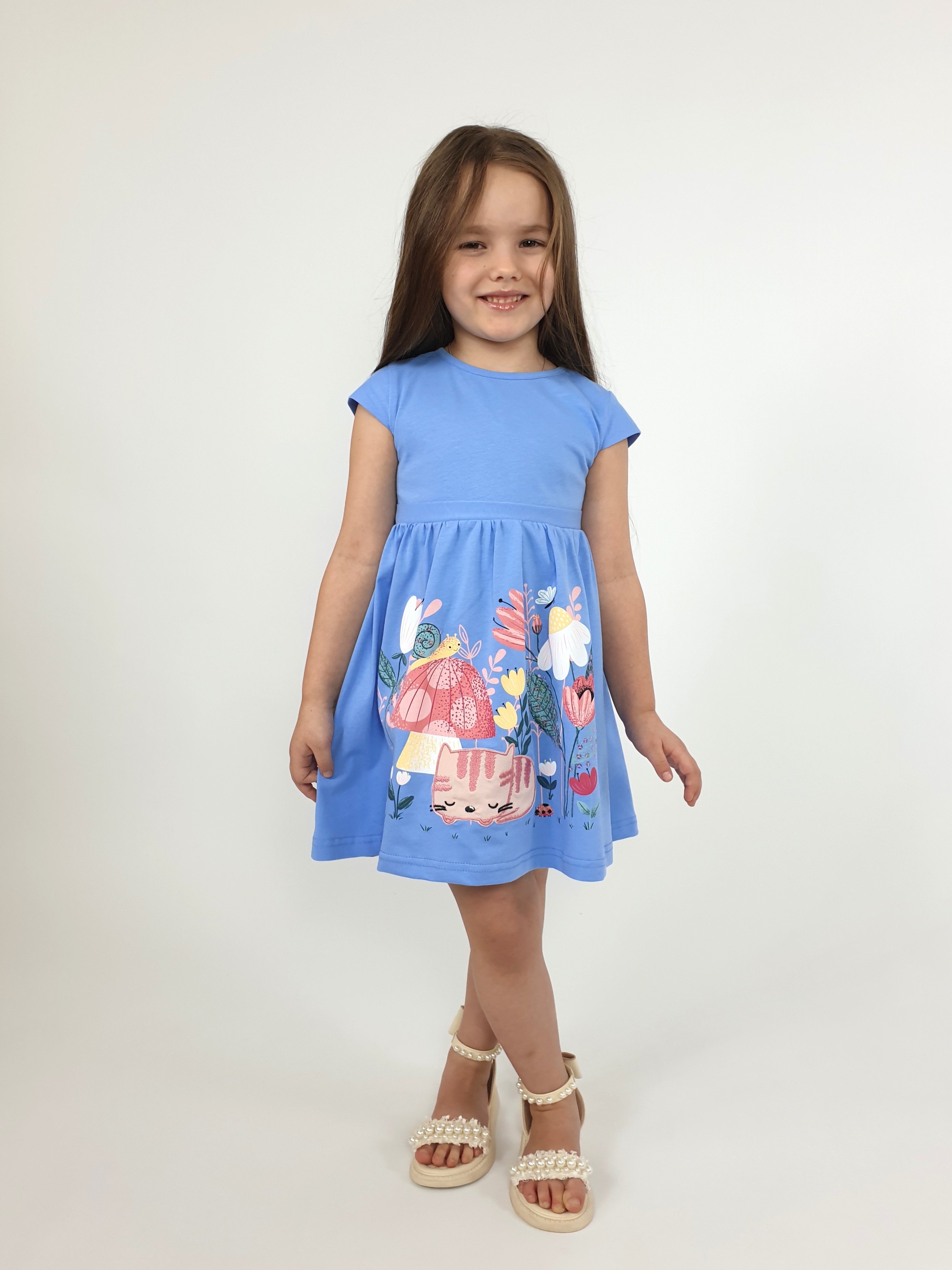 Изображение товара Платье Luneva 104 с вышивкой и пайетками