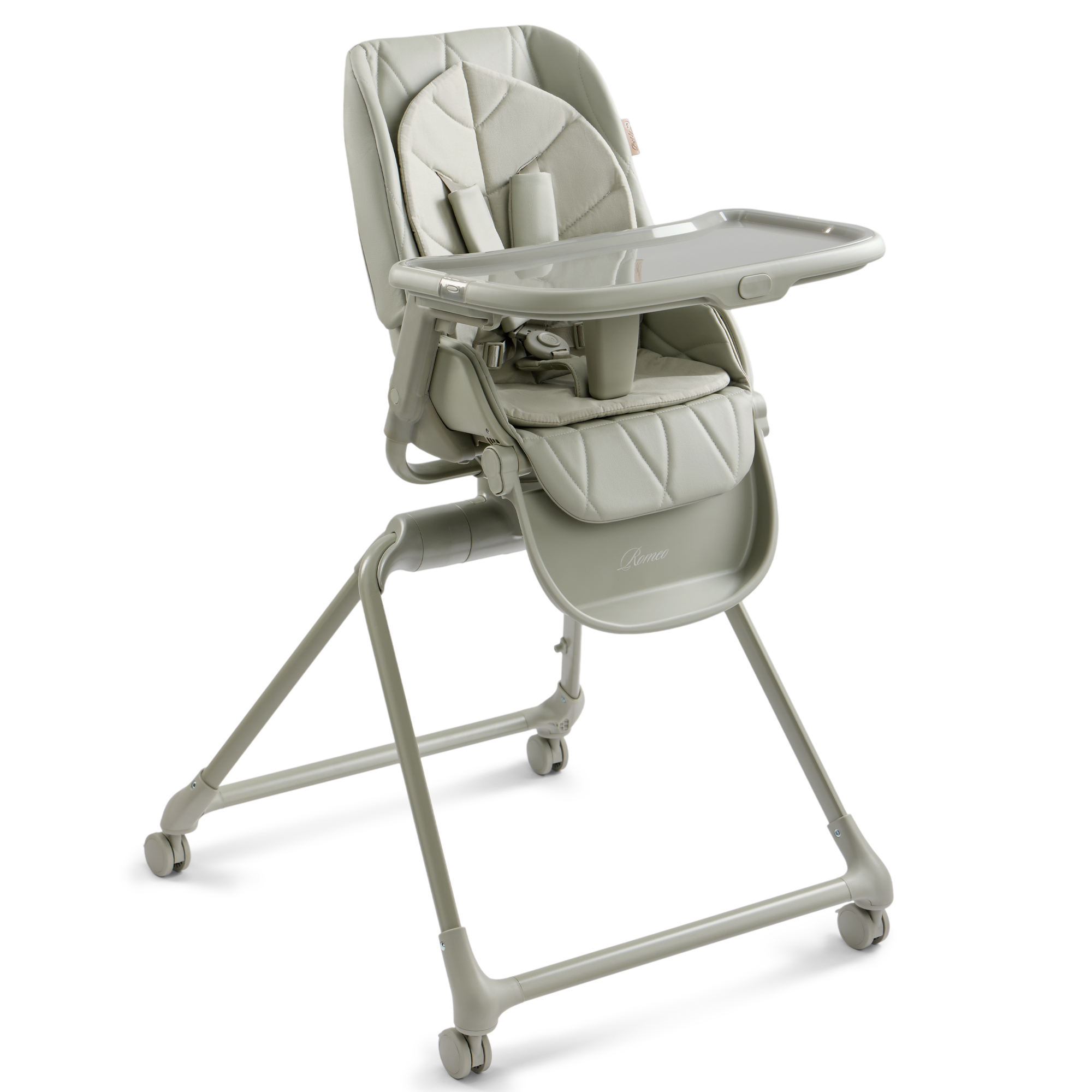 Стульчик для кормления Happy Baby ROMEO зеленый - фото 1