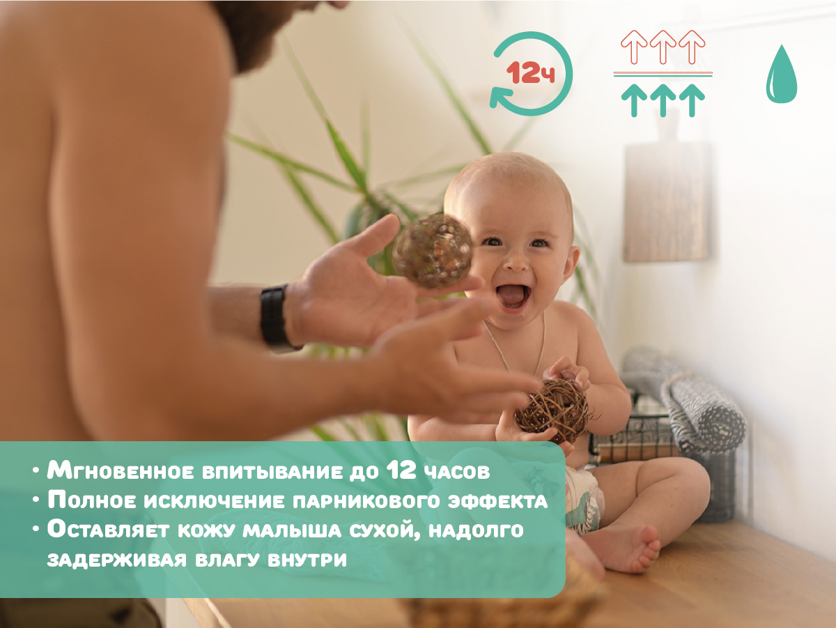 Трусики INOCHIBABY S 84 шт. - фото 4