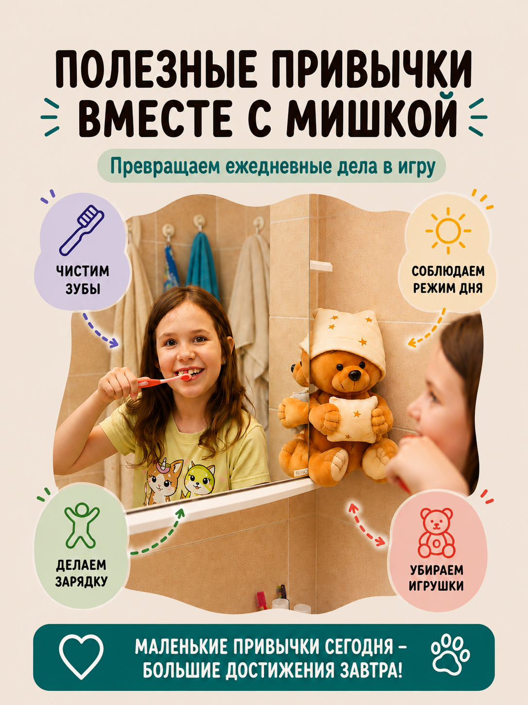 Мягкая игрушка ДРУГ ЕНОТ Мишка - фото 7