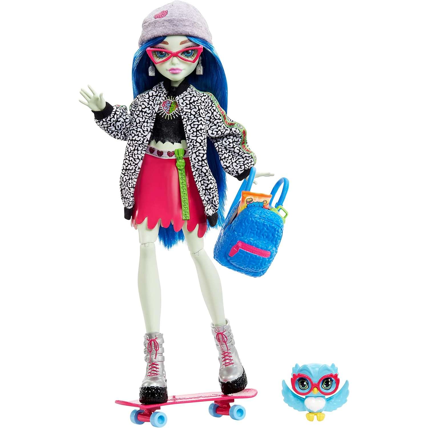 Кукла модельная Monster High Ghoulia Yelps HHK58 - фото 1