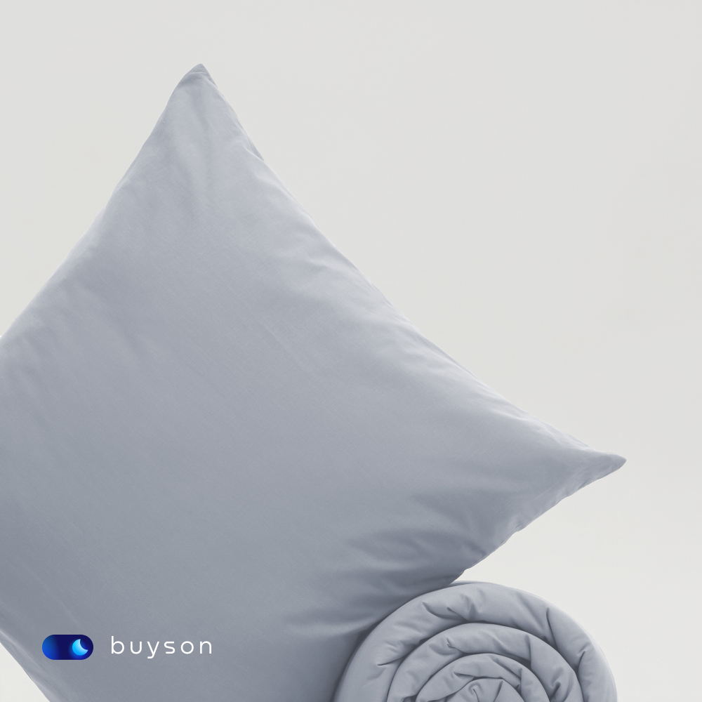 Наволочка buyson BuyDream 50 x 70 см 2 шт. - фото 8