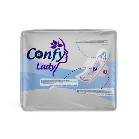 Прокладки гигиенические CONFY Lady Ultra extralong 7 шт