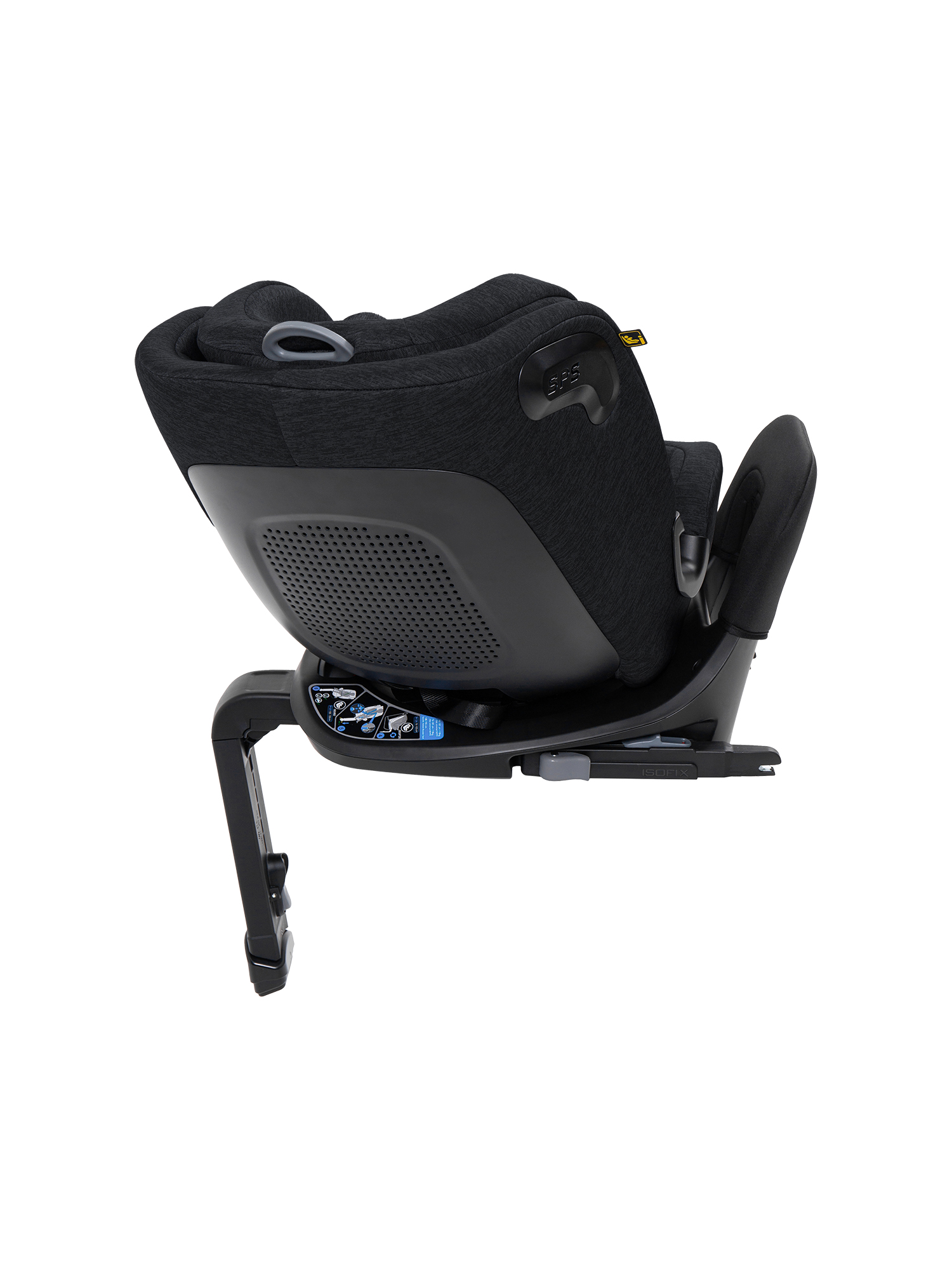 Автокресло Sweet Baby Voyager P12 Pro Black Isofix 0+/1/2/3 (0-36 кг) черный - фото 25