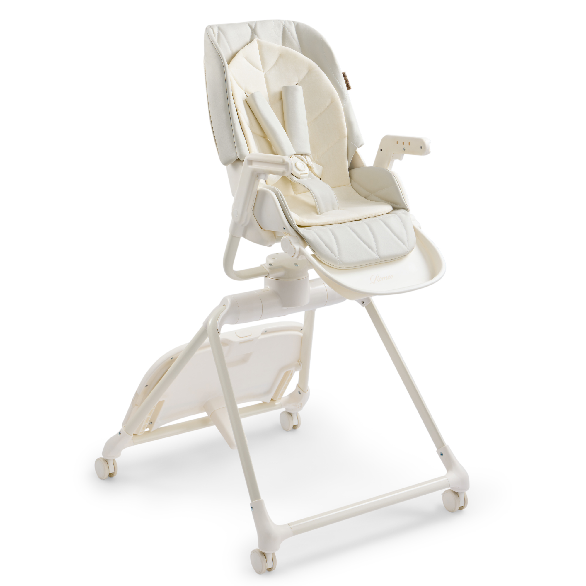 Стульчик для кормления Happy Baby ROMEO белый - фото 17