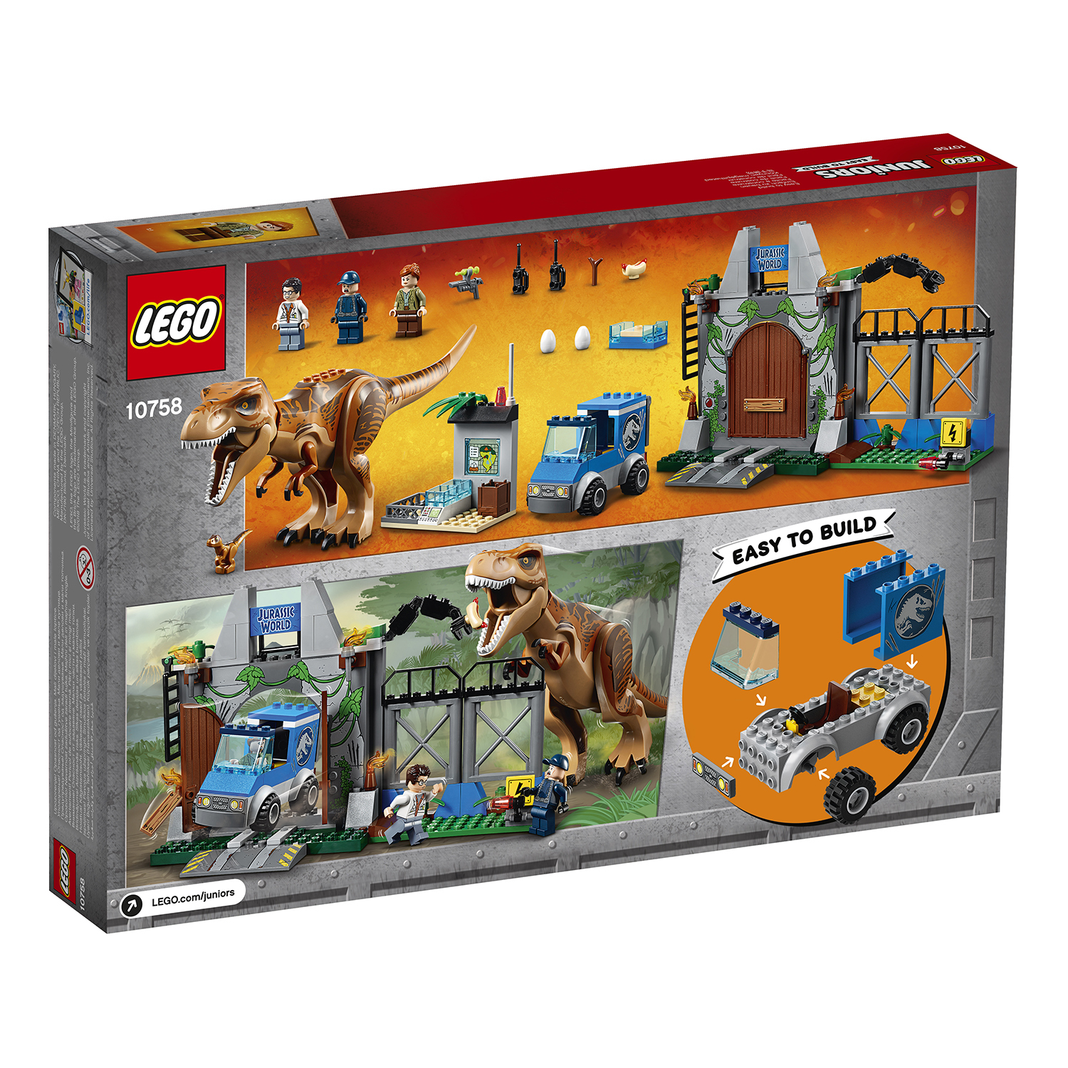 Конструктор LEGO Juniors блочный - фото 3