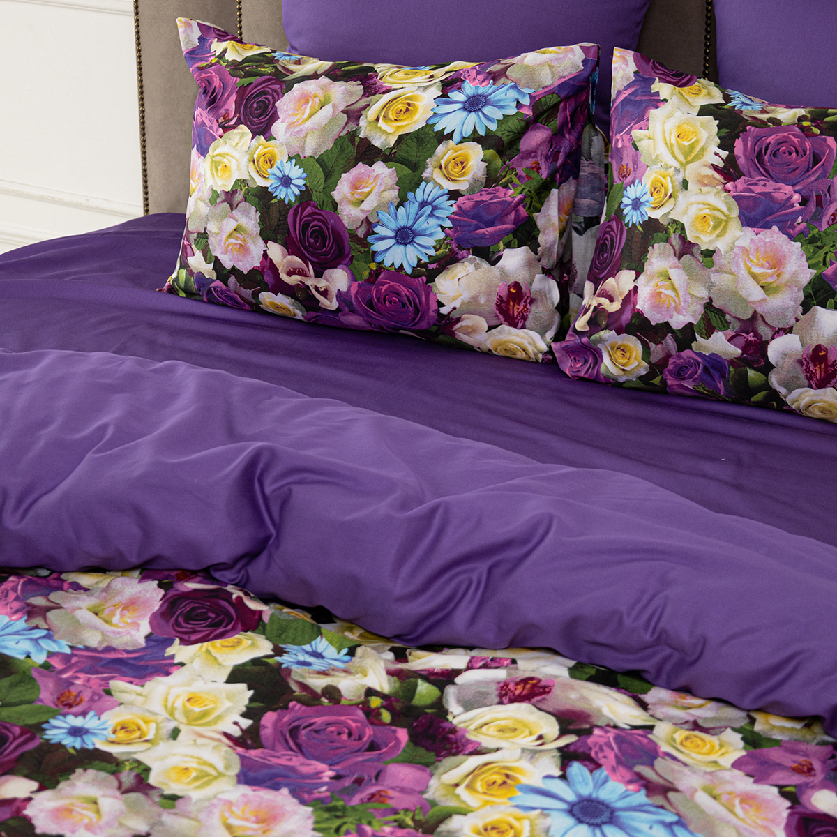 Комплект постельного белья SORRENTO DELUXE Малифисента 2-спальный макси 4 наволочки рис.3920-1+3637а-1 - фото 7