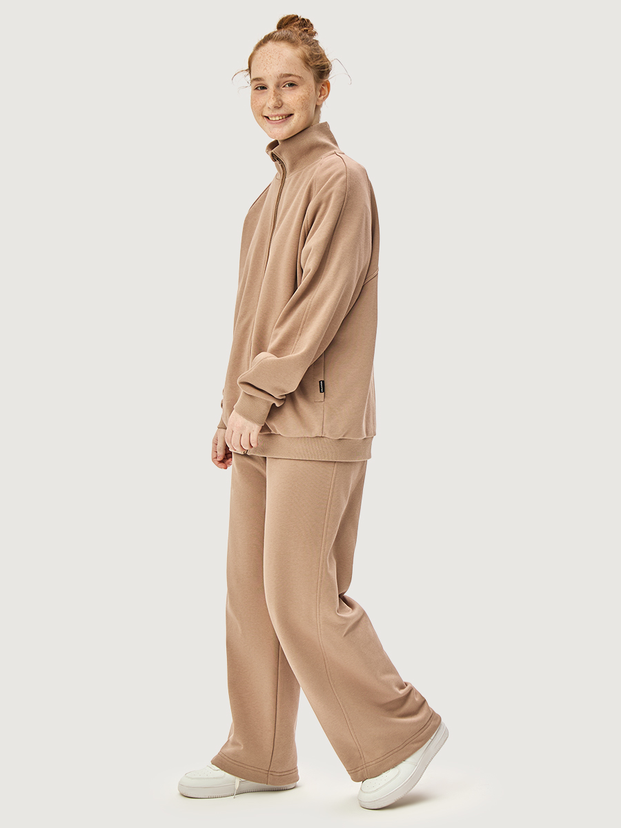 Костюм NIKASTYLE 7т11426 какао - фото 3