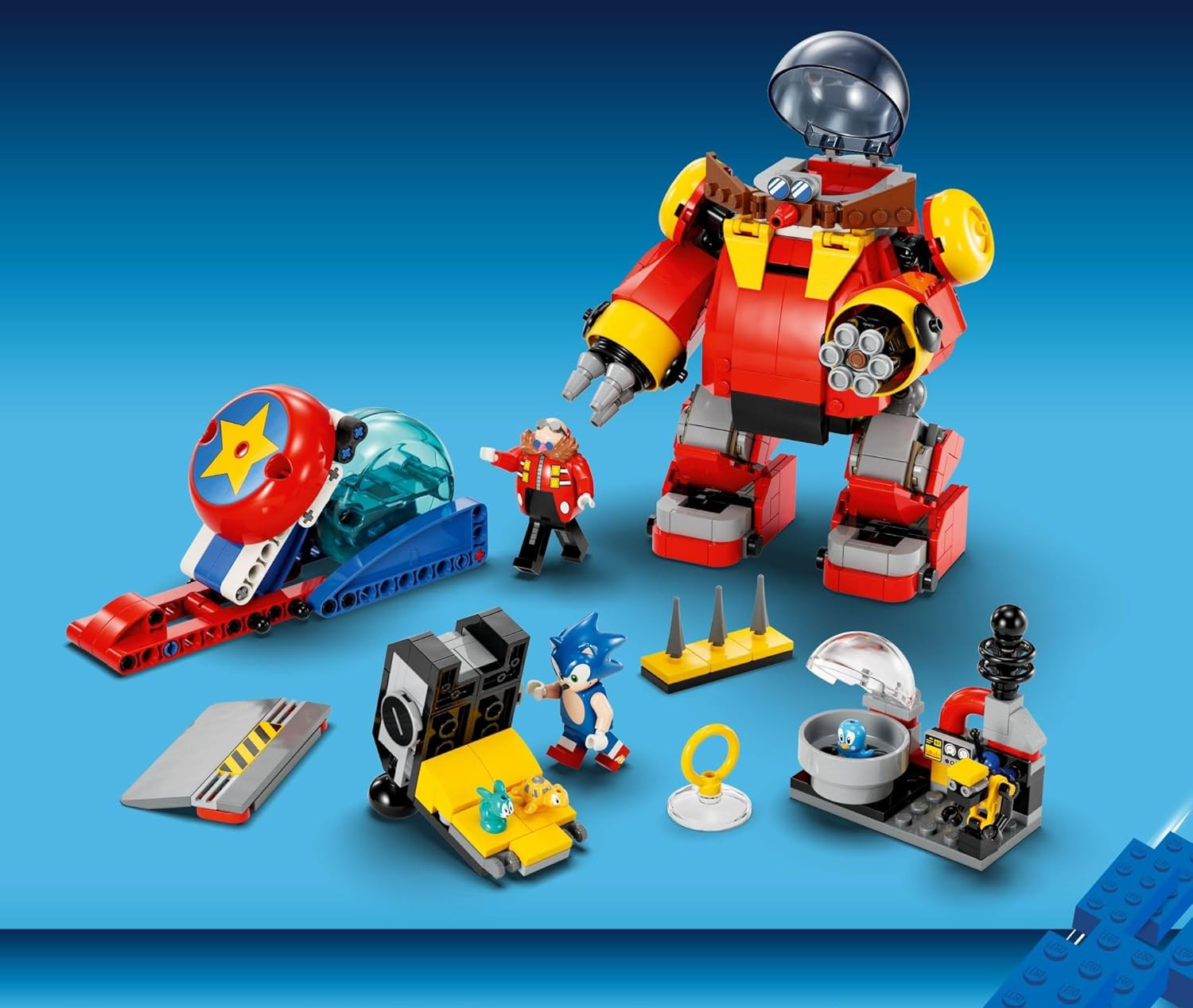 Конструктор LEGO Sonic the Hedgehog Sonic vs Dr. Eggman Death Egg 615 дет. - фото 2