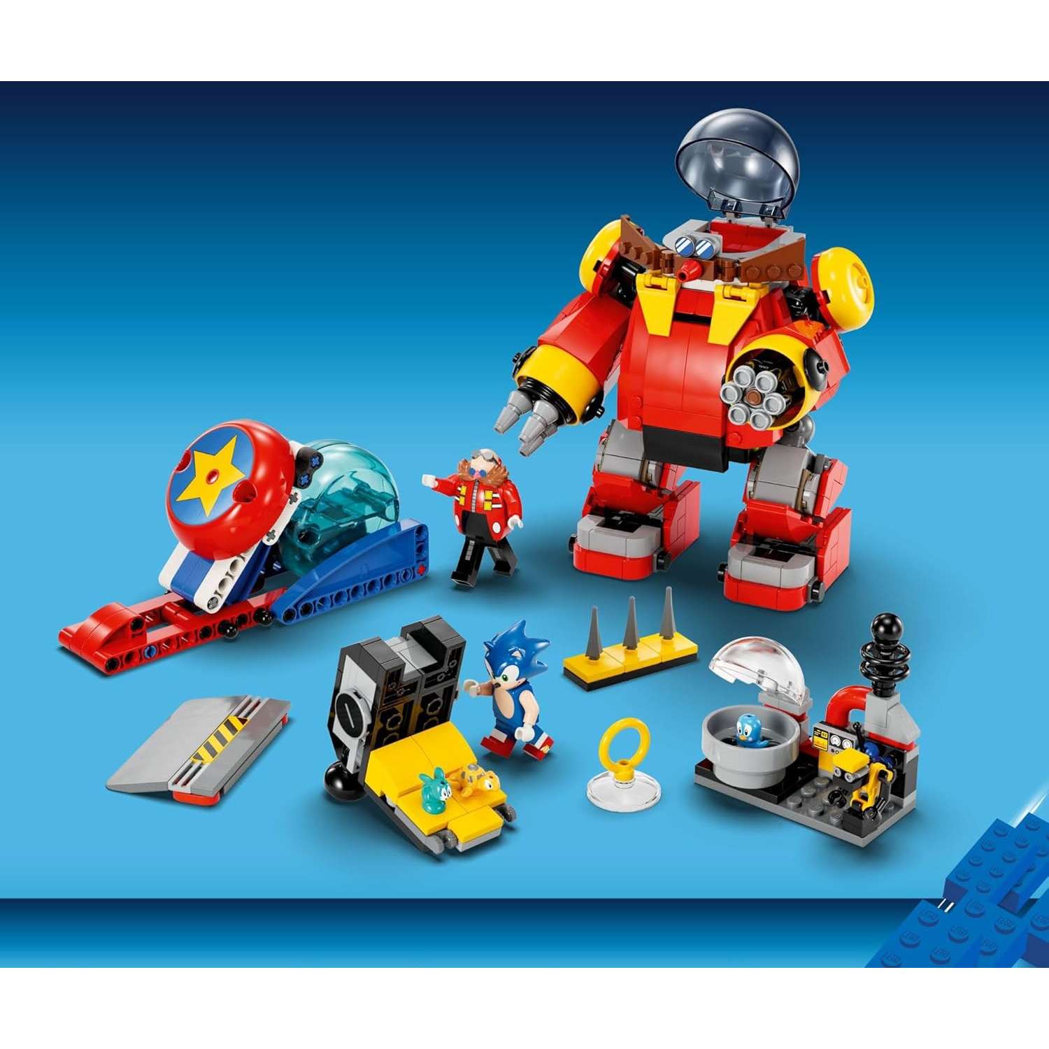 Конструктор LEGO Sonic the Hedgehog Sonic vs Dr. Eggman Death Egg 615 дет. - фото 2