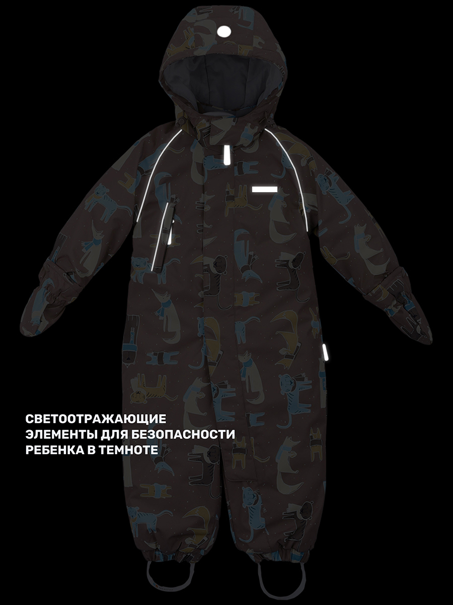 Комбинезон NIKASTYLE 8з1724 какао - фото 11
